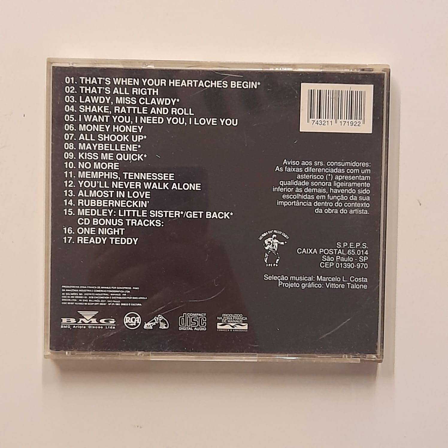 CD Elvis Presley – Good Rockin' Tonight - The Best Of Elvis - Vol.3 - Imagem 2