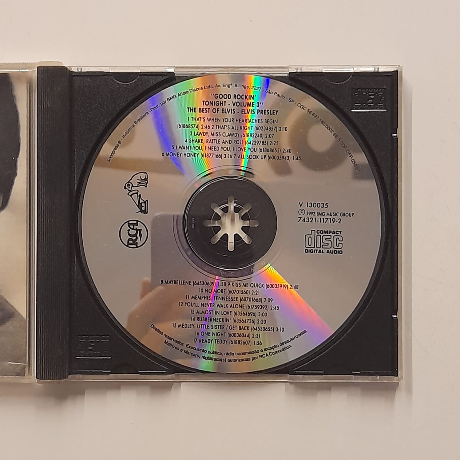 CD Elvis Presley – Good Rockin' Tonight - The Best Of Elvis - Vol.3 - Imagem 3