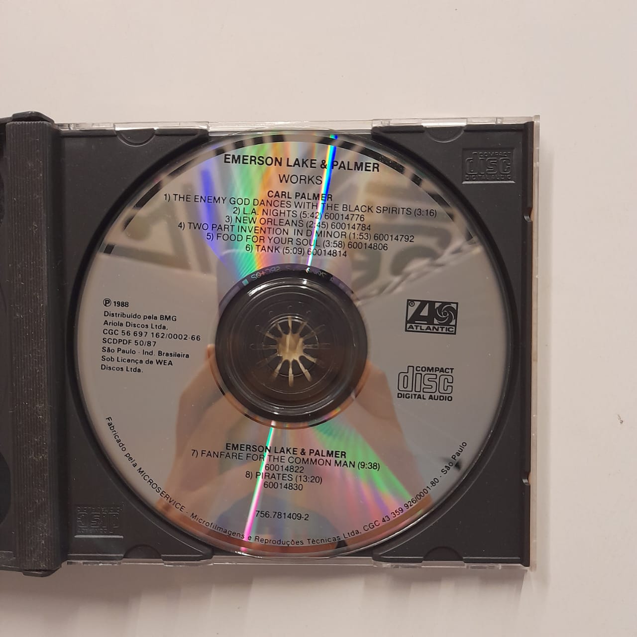 CD Emerson Lake & Palmer – Works (Volume 1) - Duplo - Imagem 3