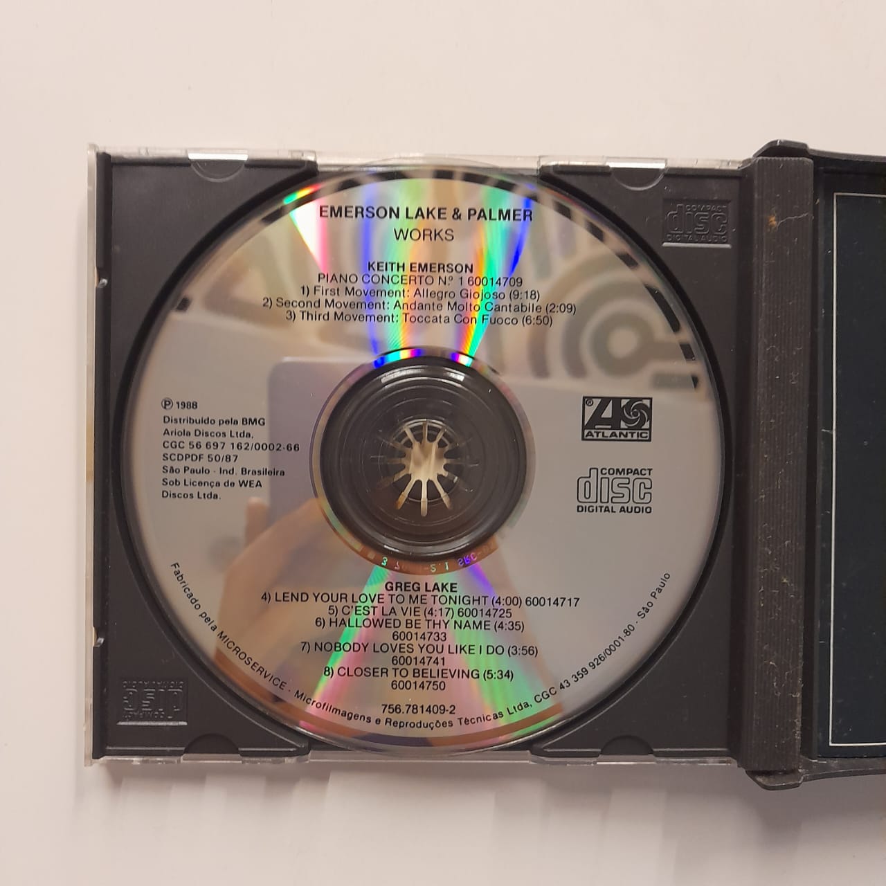 CD Emerson Lake & Palmer – Works (Volume 1) - Duplo - Imagem 4