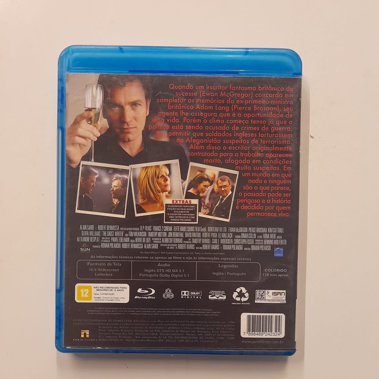 Blu-Ray O Escritor Fantasma - Imagem 2