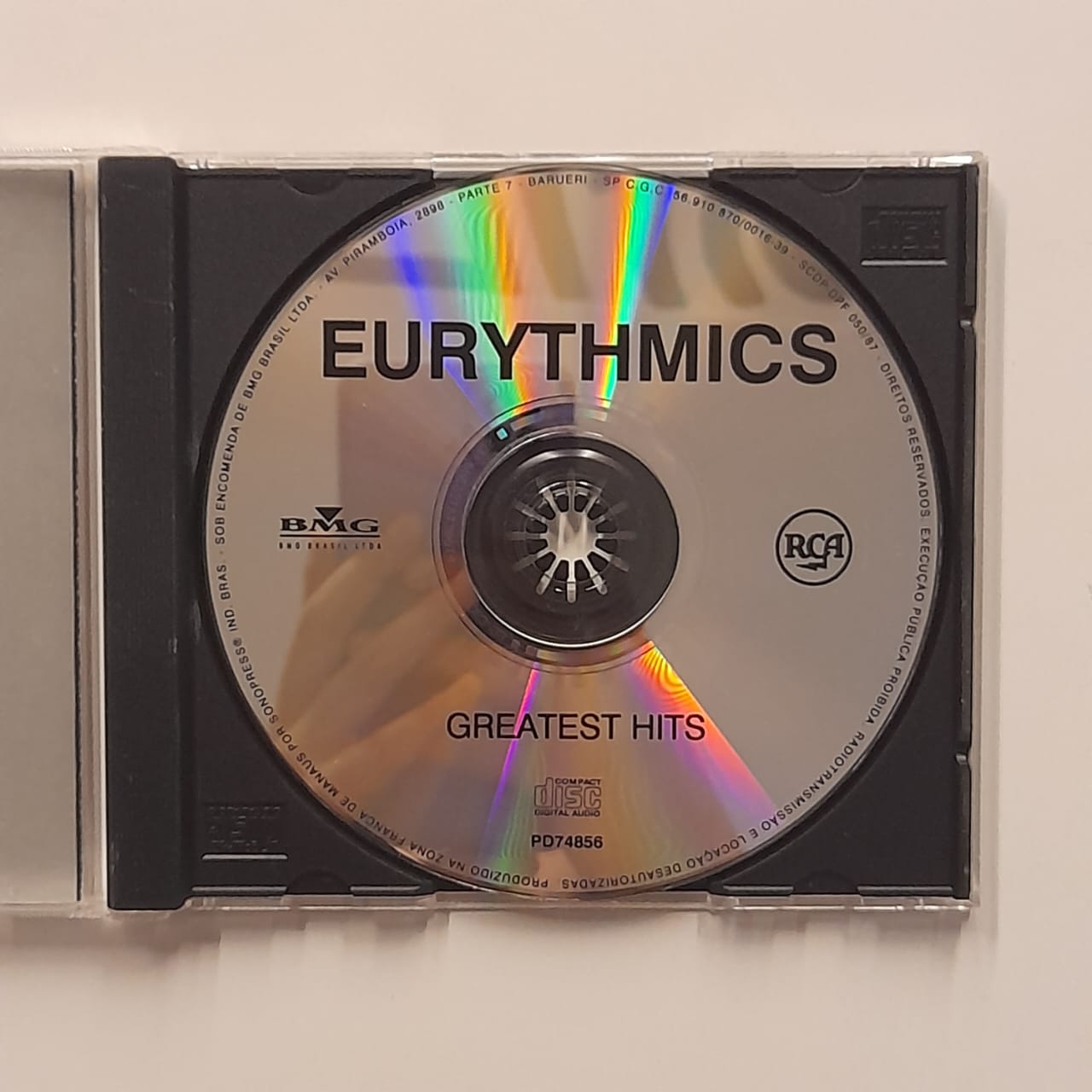 CD Eurythmics – Greatest Hits - Imagem 3
