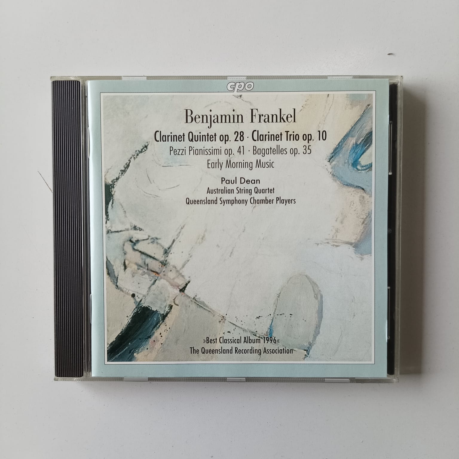 CD Frankel - Clarinet Chamber Music - Reg: Paul Dean - Importado