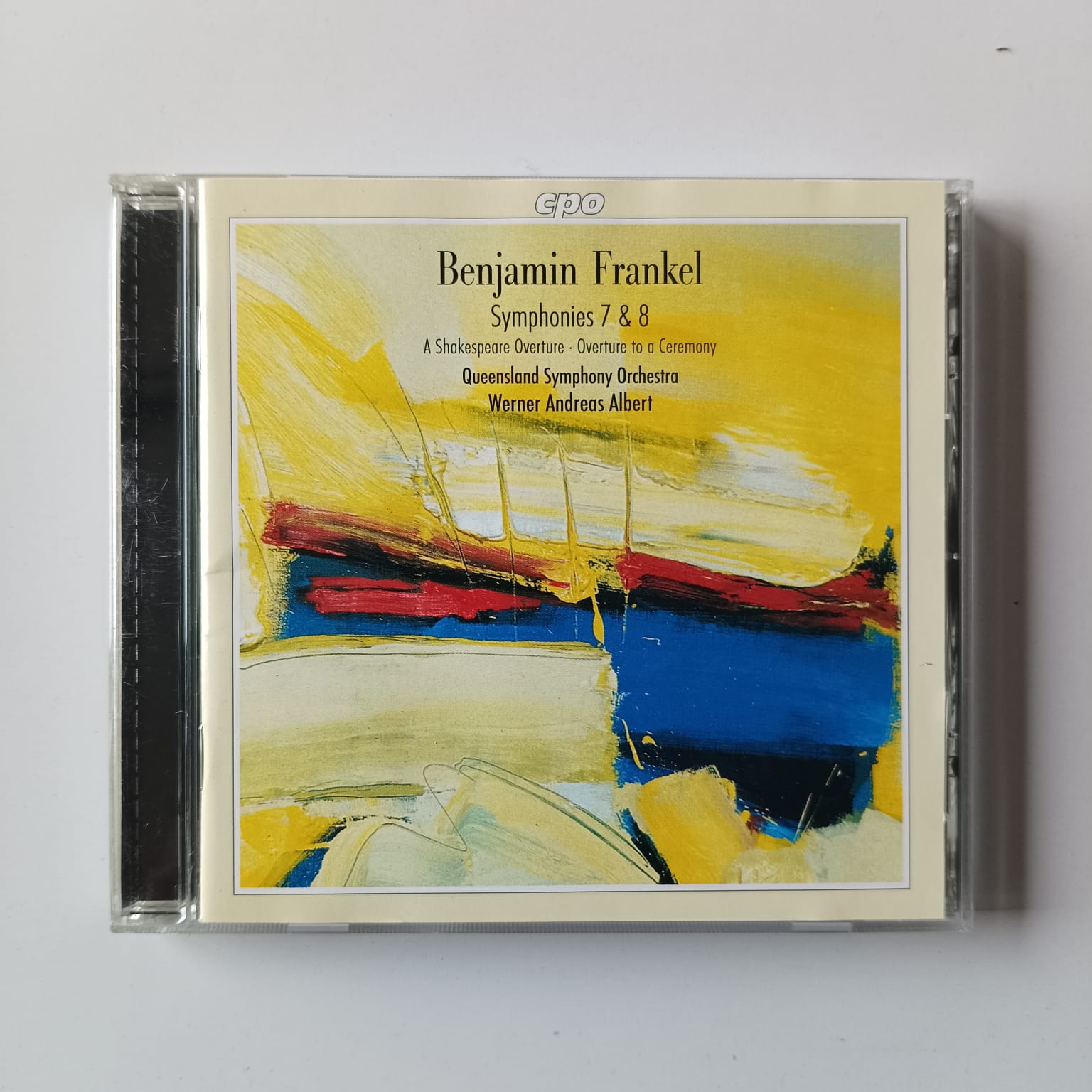CD Frankel - Symphonies 7 & 8 - Reg: Werner Andreas Albert - Importado