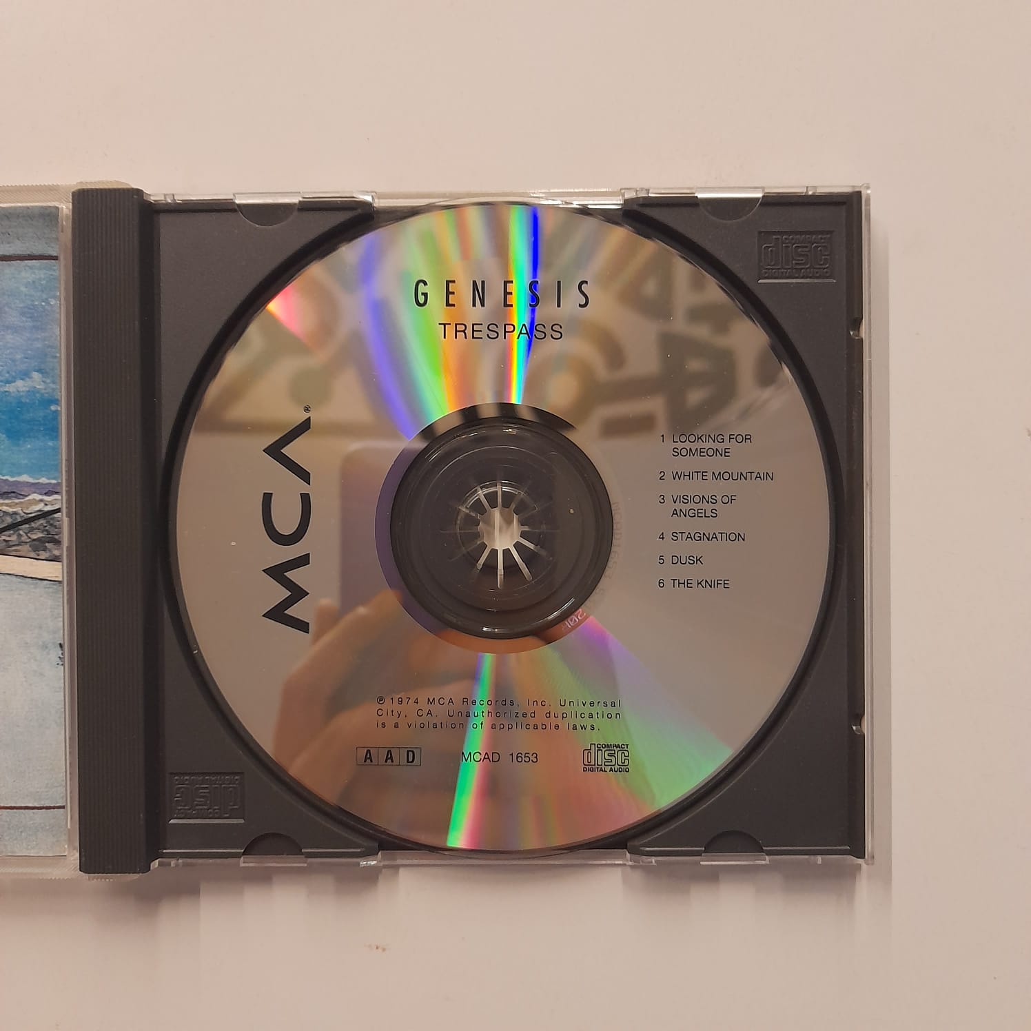 CD Genesis – Trespass - Importado - Imagem 3