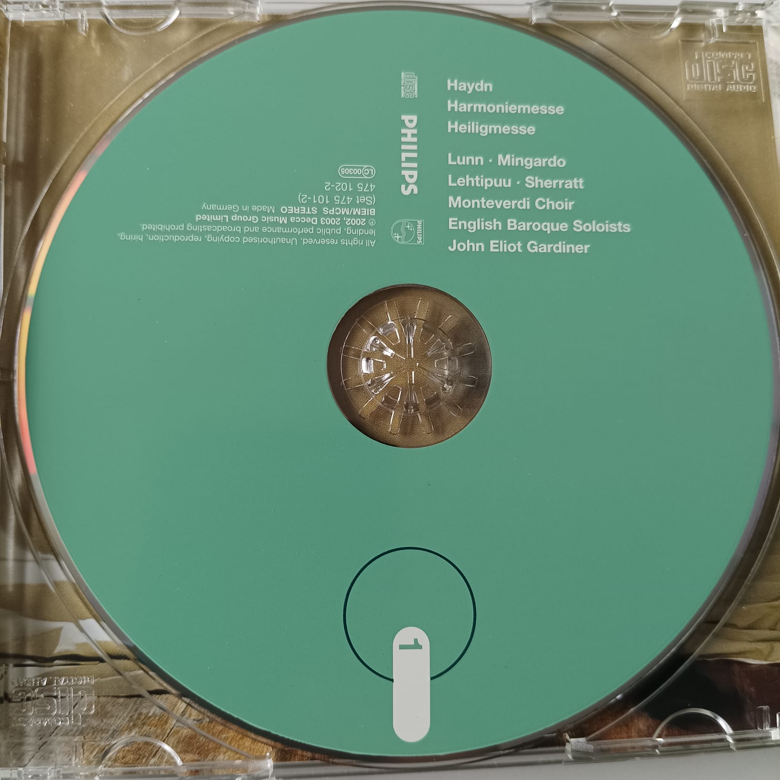 CD Haydn - 6 Great Masses - Reg: John Eliot Gardiner - Triplo Importado (3CDs) - Imagem 3