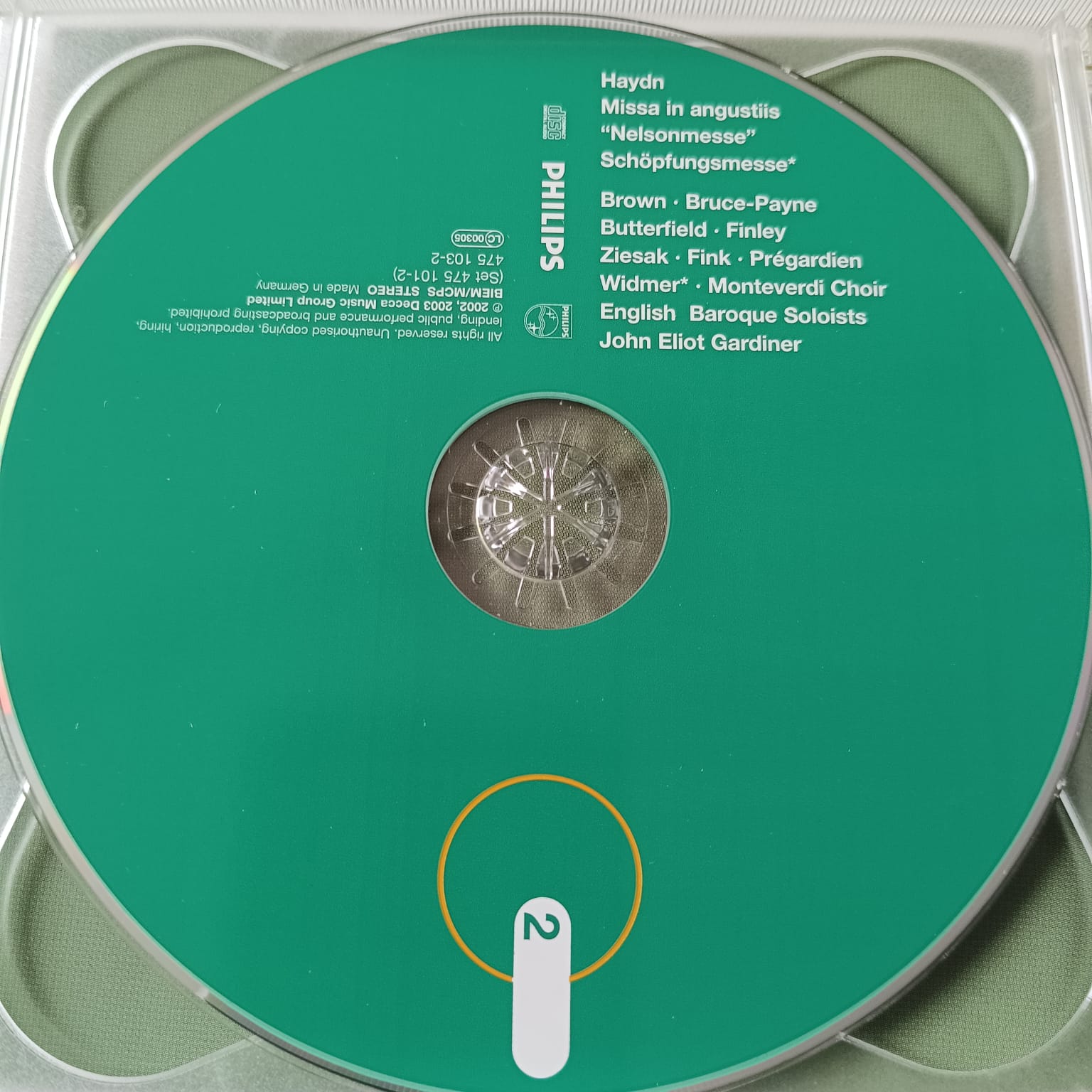 CD Haydn - 6 Great Masses - Reg: John Eliot Gardiner - Triplo Importado (3CDs) - Imagem 5