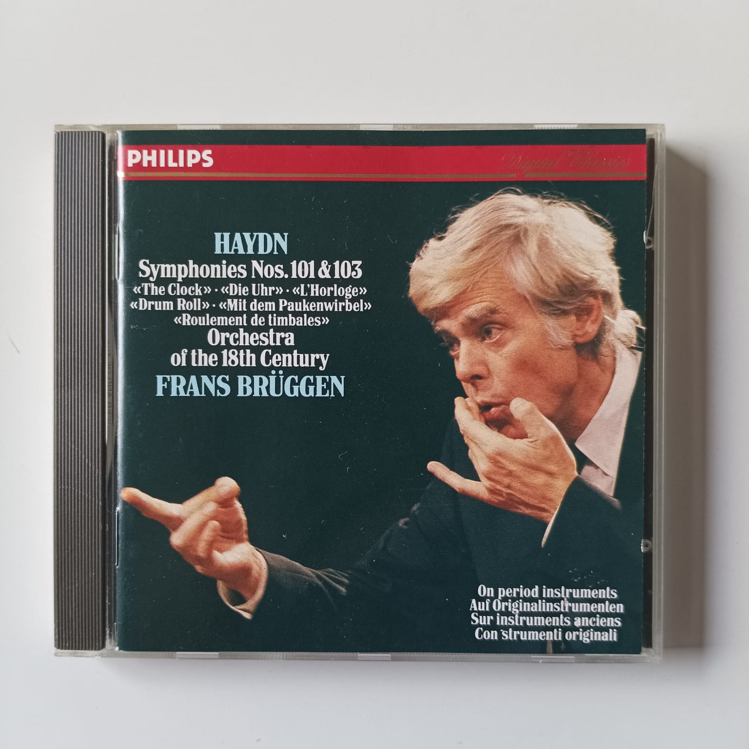 CD Haydn - Symphonies Nos. 101 & 103 - Reg: Brüggen - Importado
