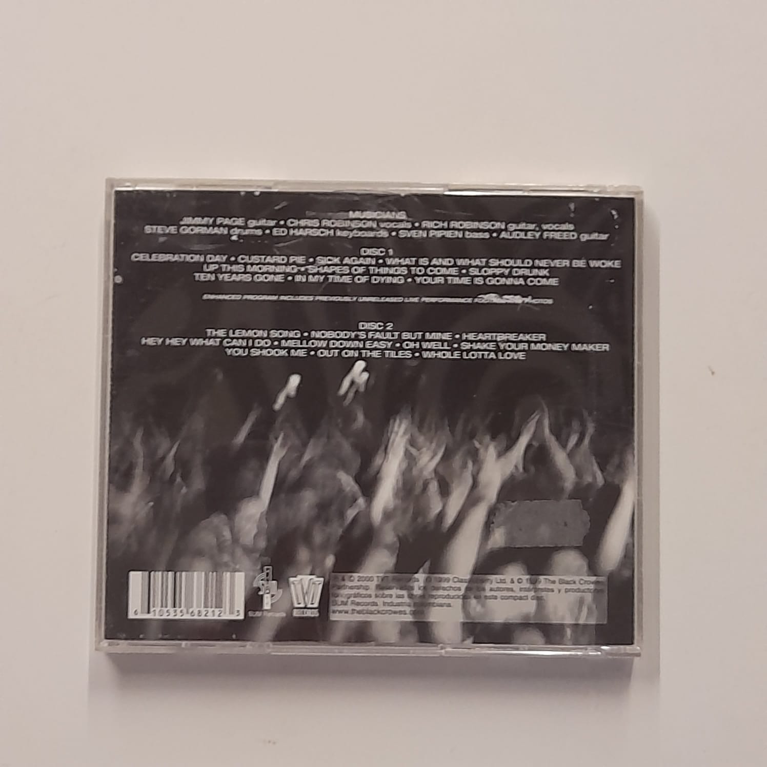 CD Jimmy Page & The Black Crowes – Live At The Greek - Duplo Importado - Imagem 2