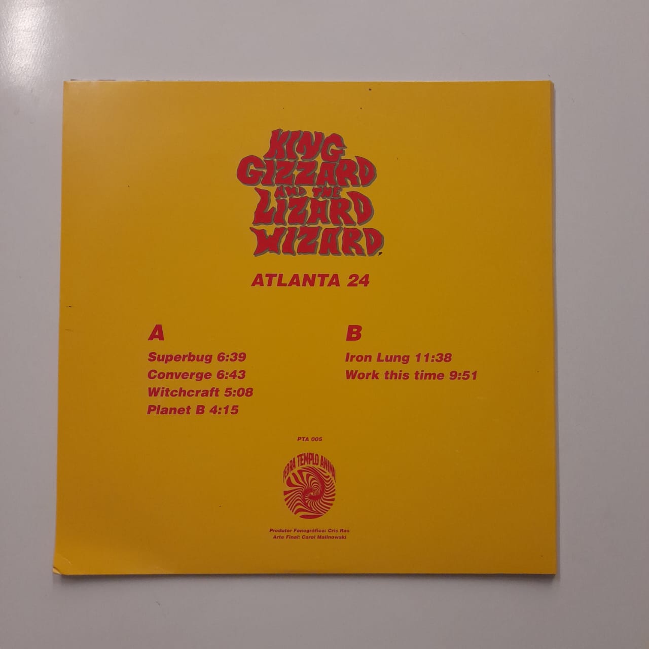 LP King Gizzard & The Lizard Wizard – Live In Atlanta '24 - Imagem 2
