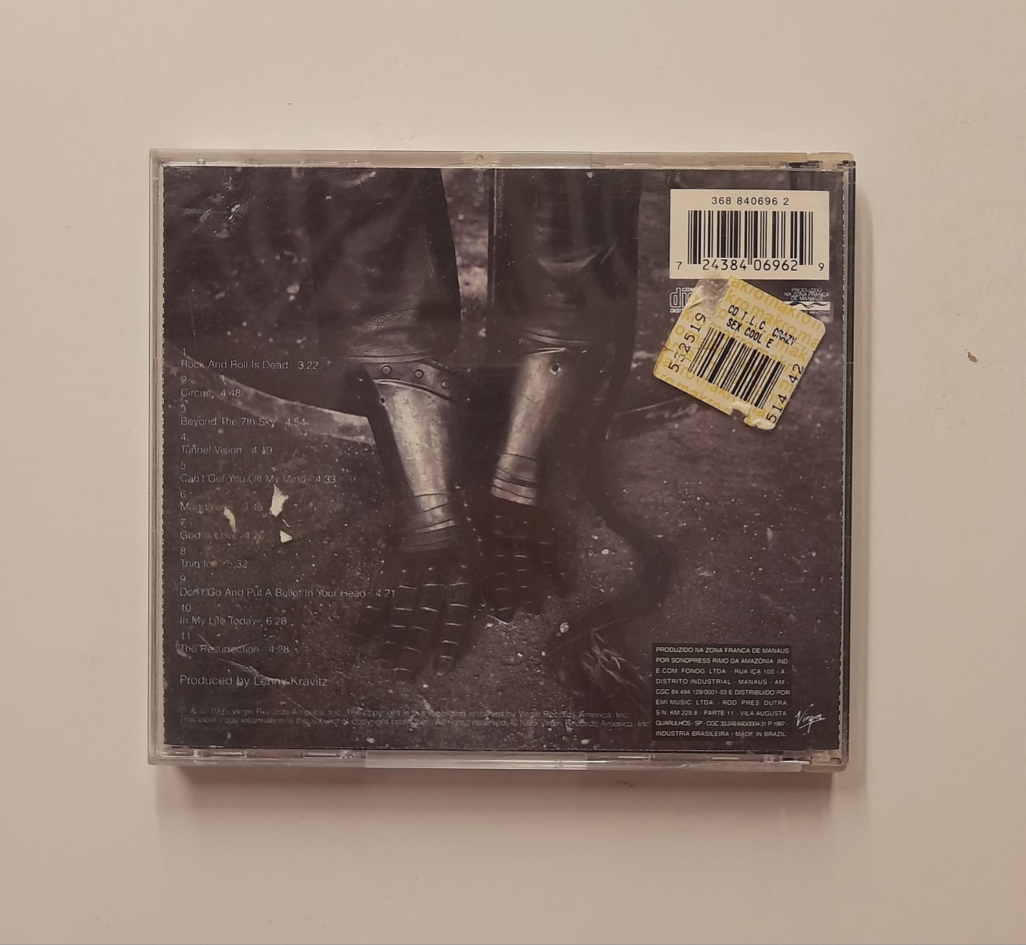 CD Lenny Kravitz – Circus - Imagem 2