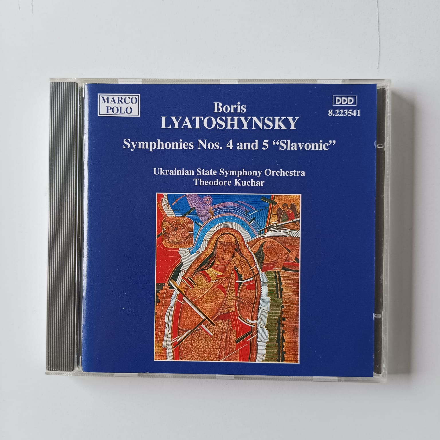CD Lyatoshynsky - Symphonies Nos. 4 and 5 "Slavonic" - Reg: Theodore Kuchar - Importado