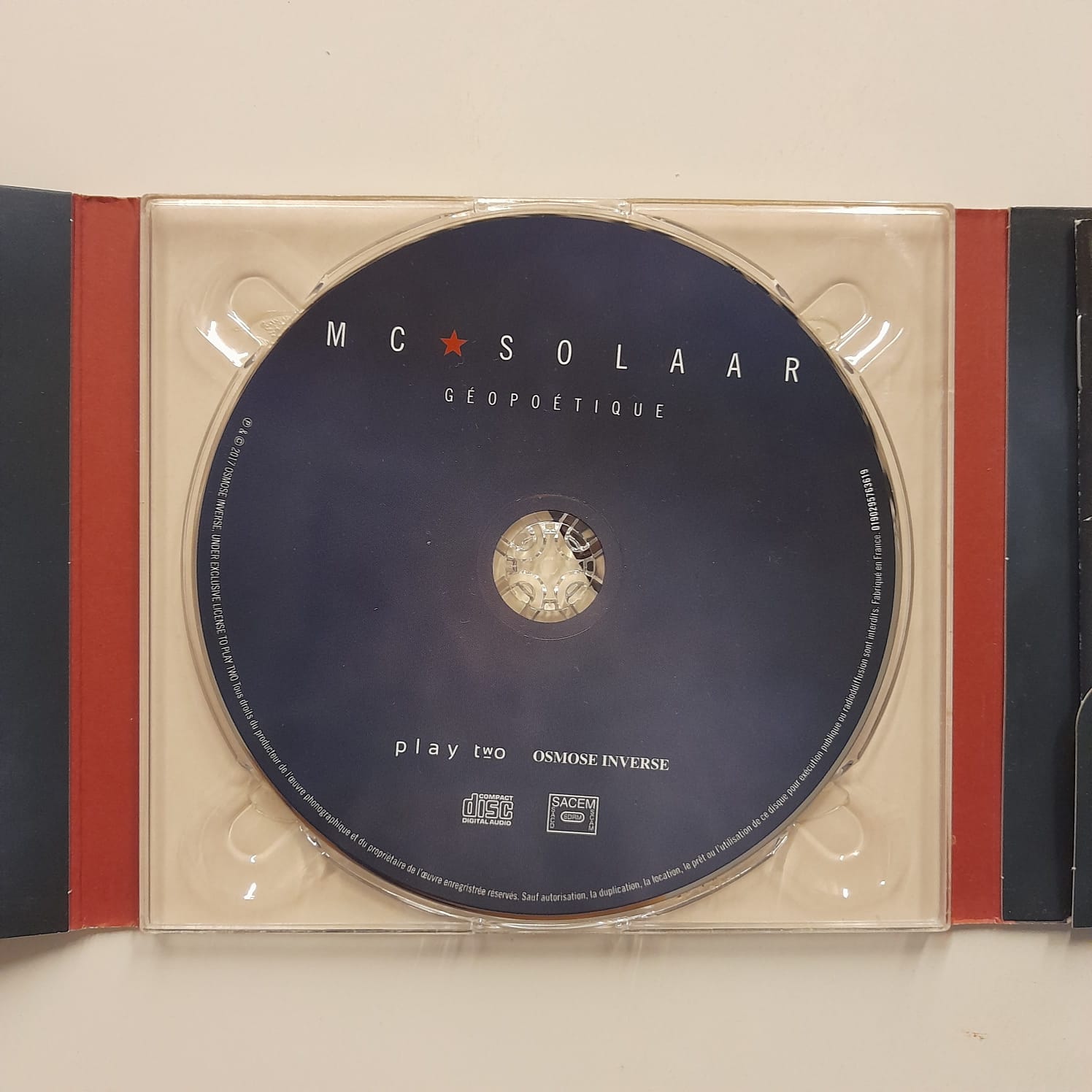 CD MC Solaar – Géopoétique - Importado - Imagem 3