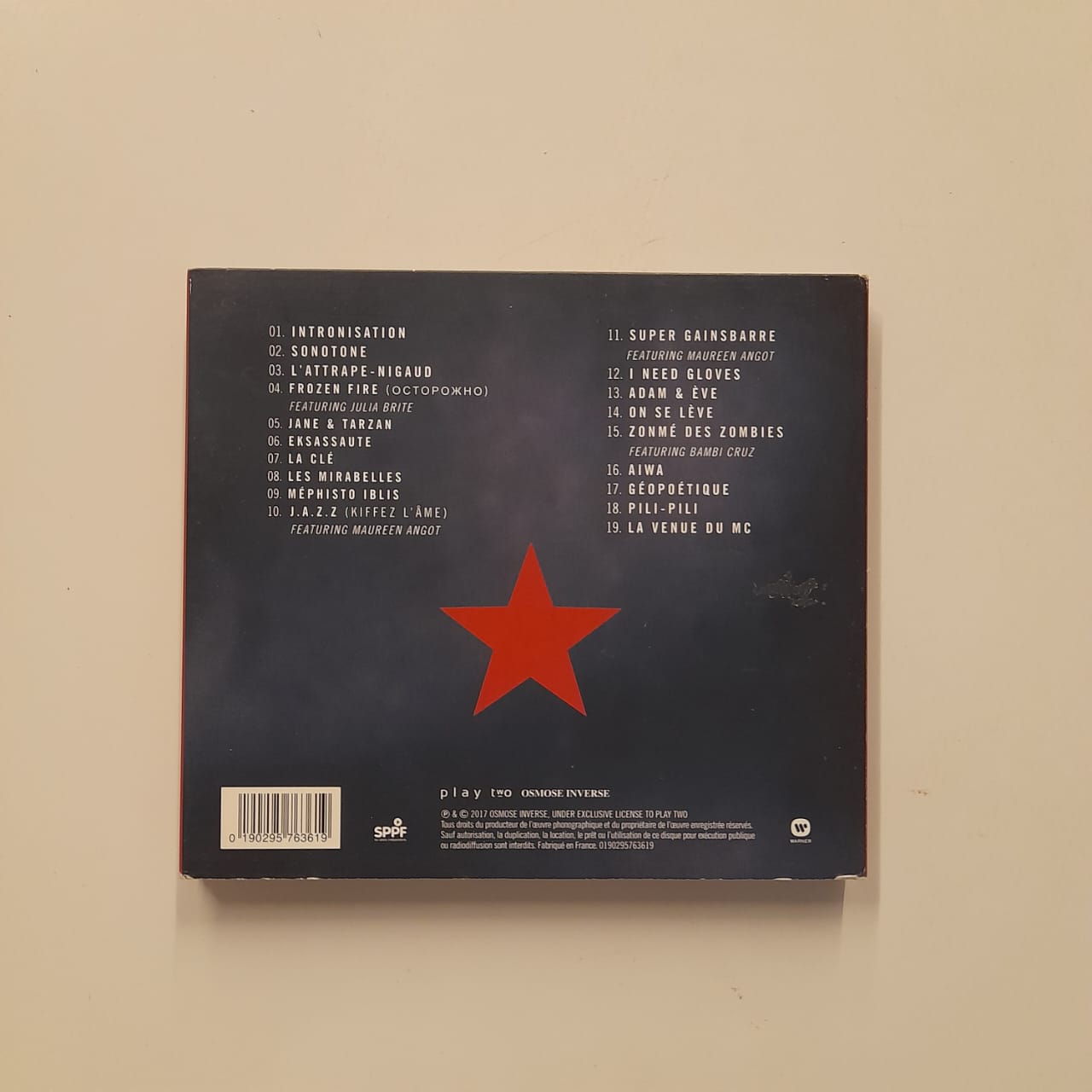 CD MC Solaar – Géopoétique - Importado - Imagem 2