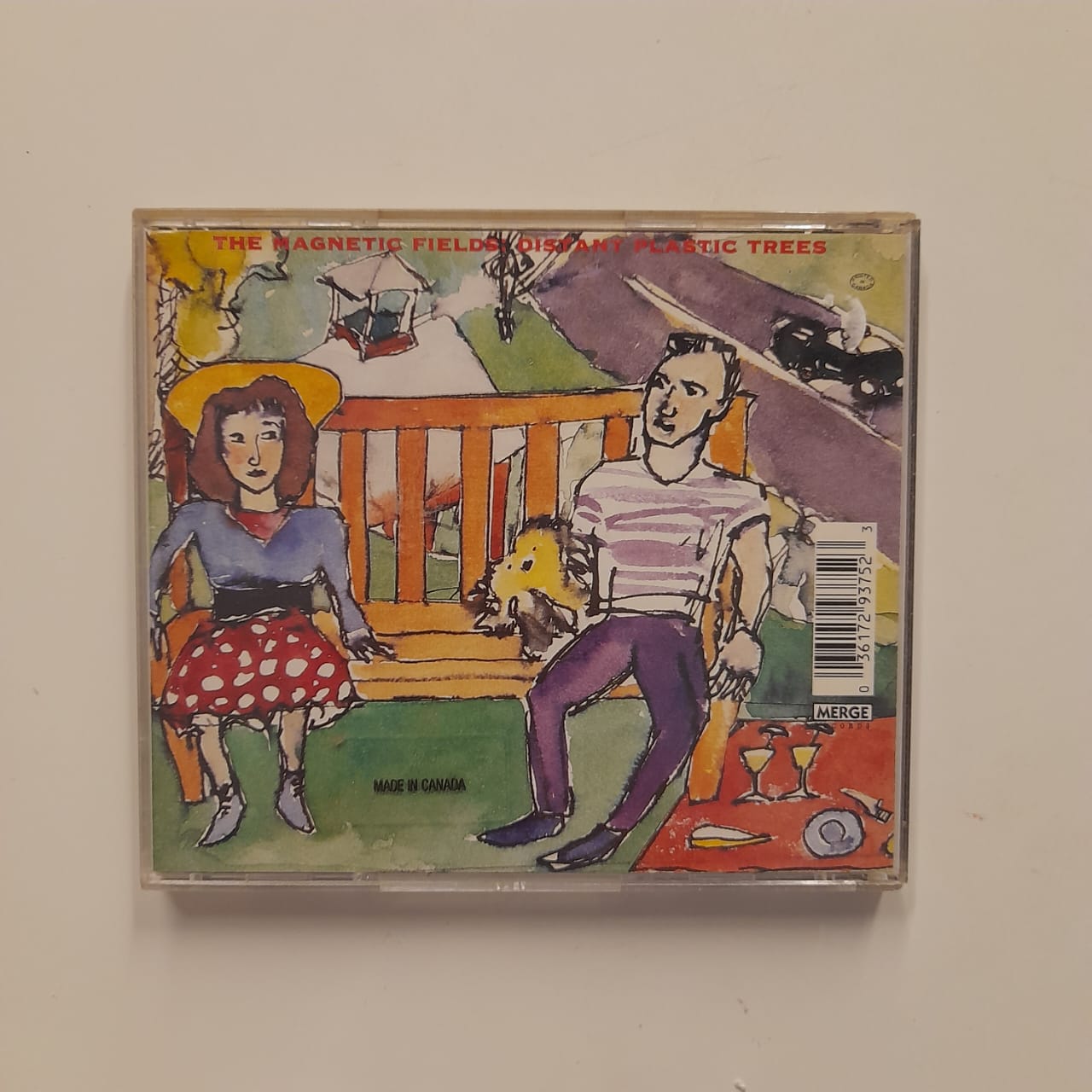 CD The Magnetic Fields – The Wayward Bus / Distant Plastic Trees - Importado - Imagem 2