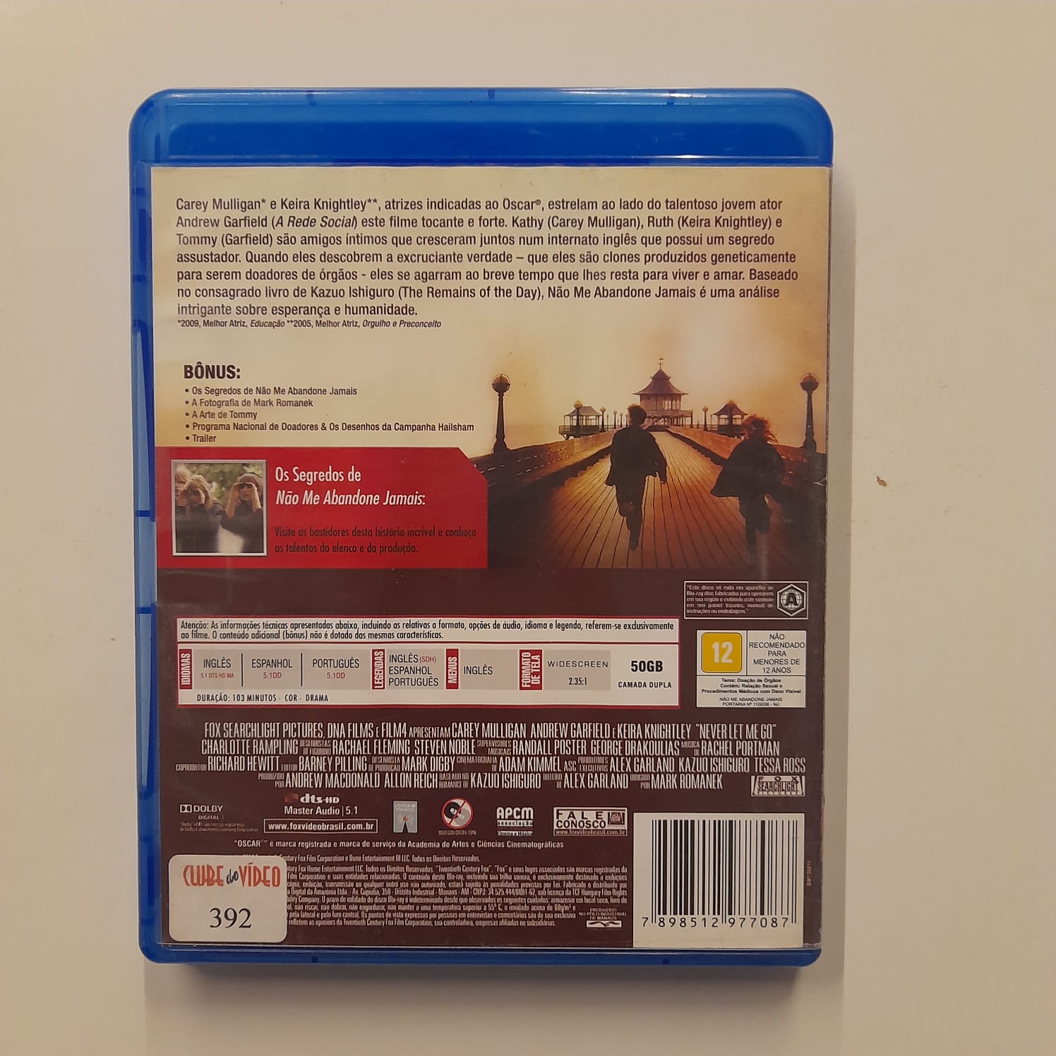 Blu-Ray Não Me Abandone Jamais - Imagem 2