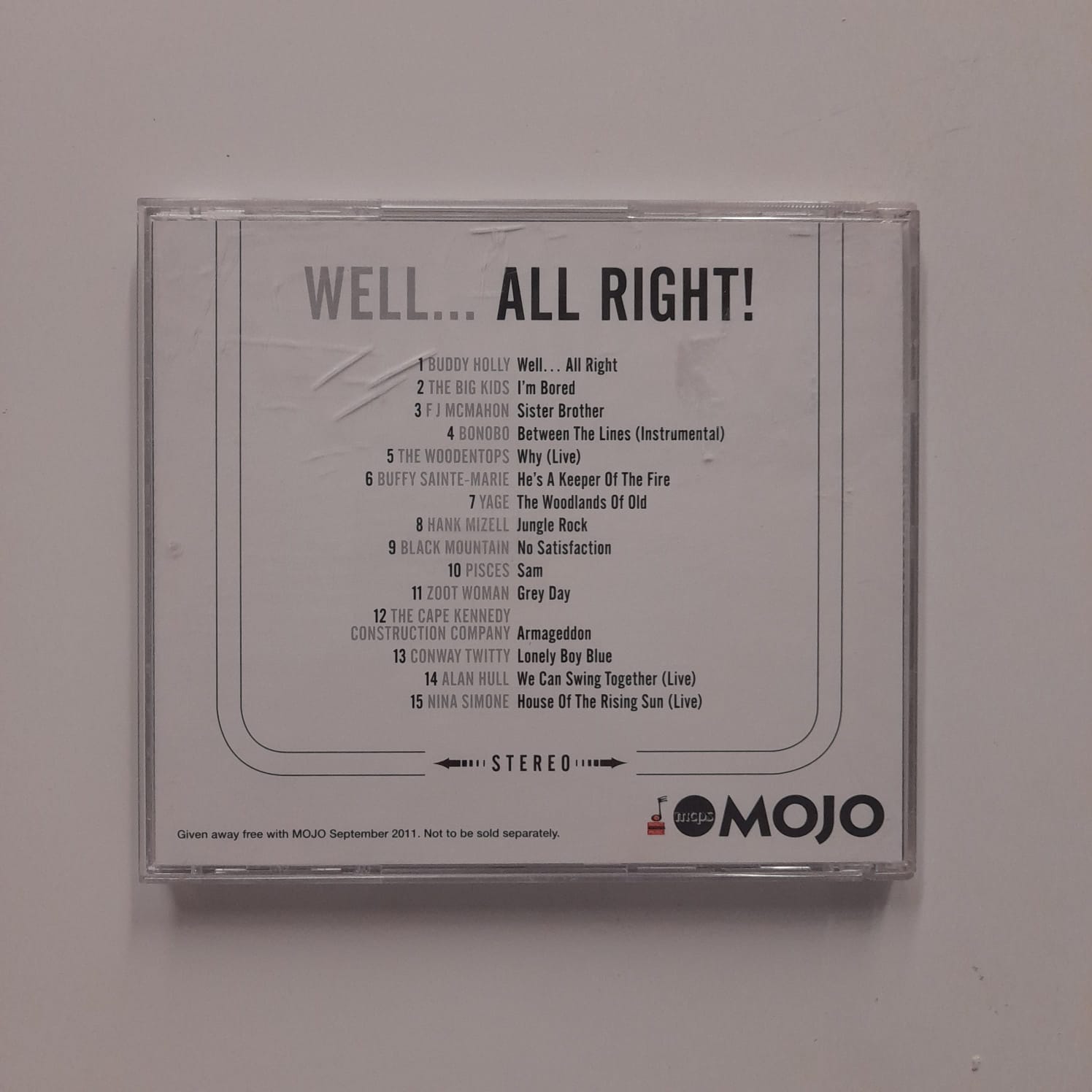 CD Mojo Well... All Right! - Importado - Imagem 2