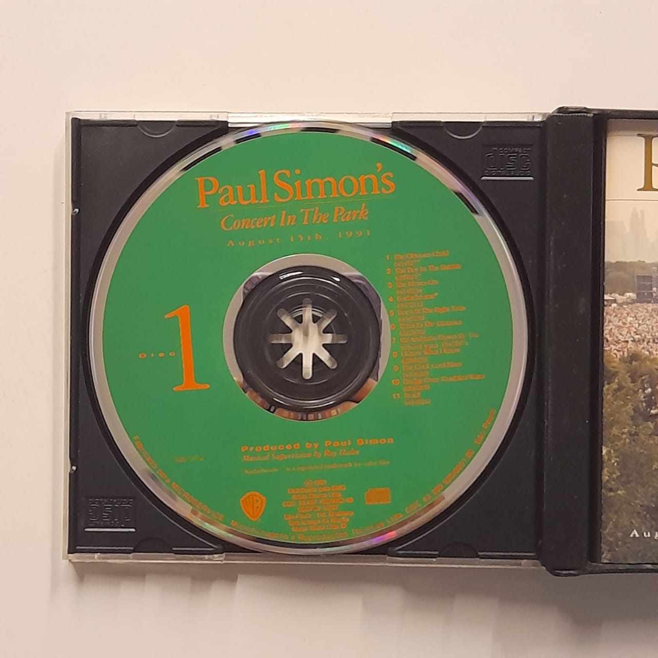 CD Paul Simon – Concert In The Park - Duplo - Imagem 3