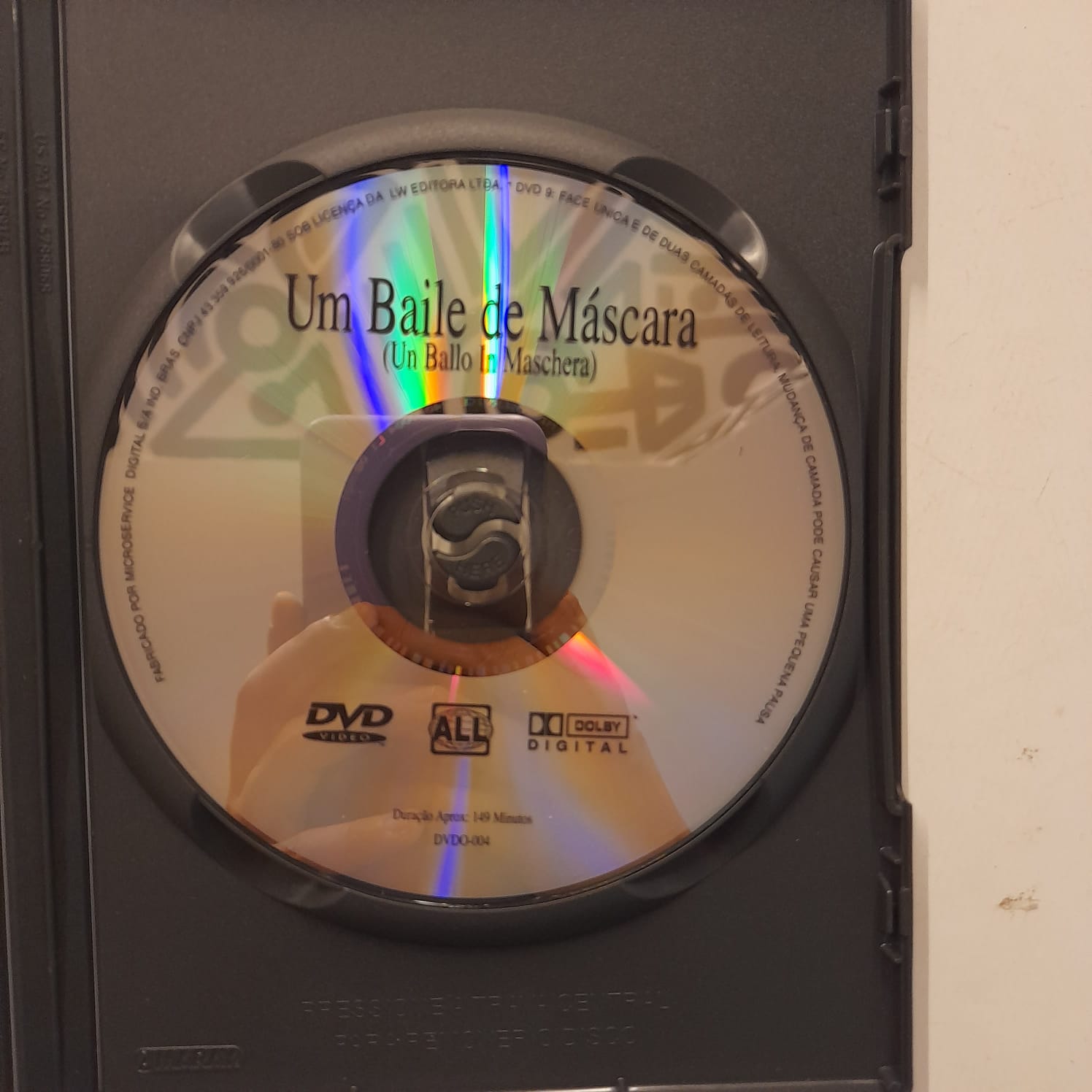 DVD Verdi - Um Baile de Máscara - Reg: Patané - Imagem 3