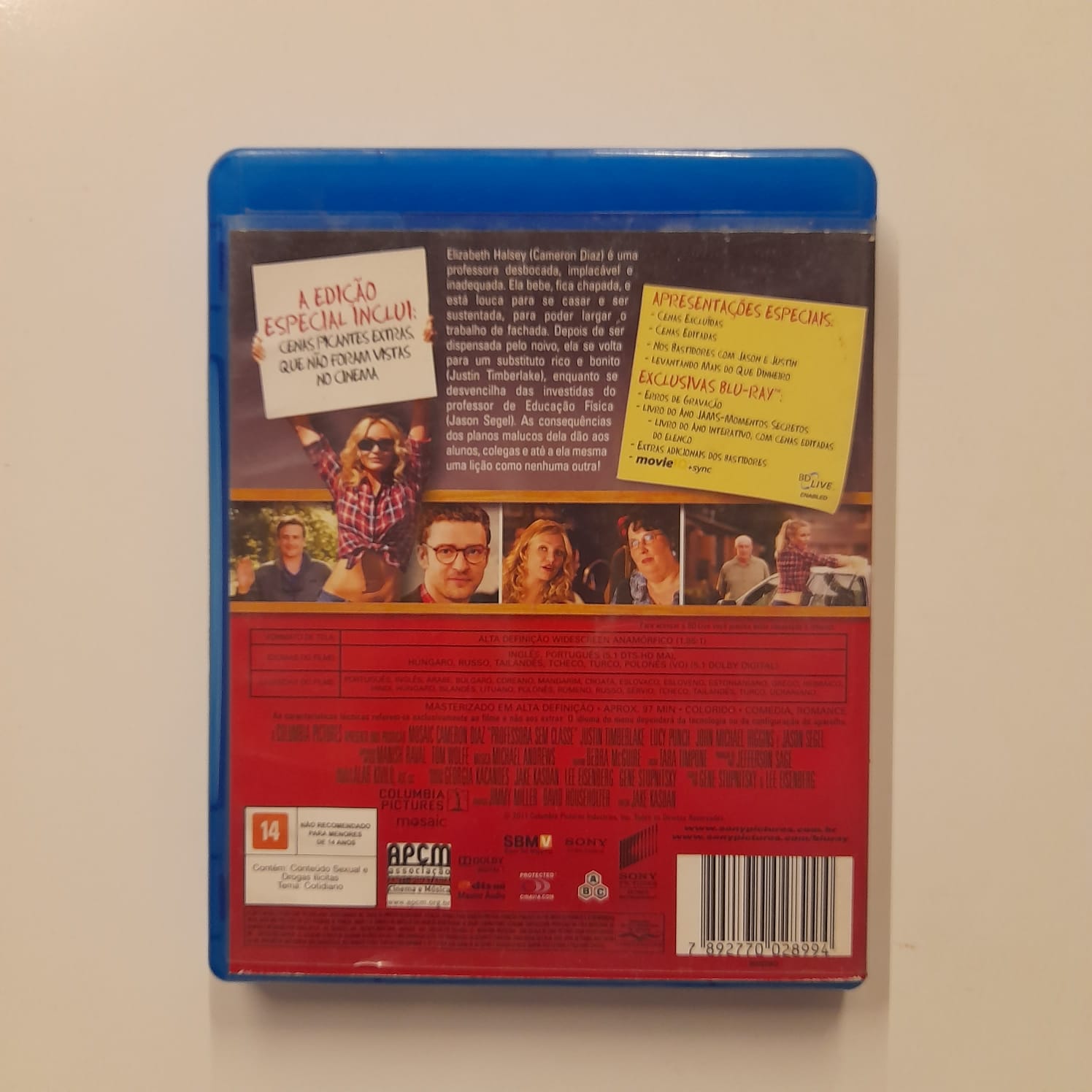Blu-Ray Professora Sem Classe - Imagem 2