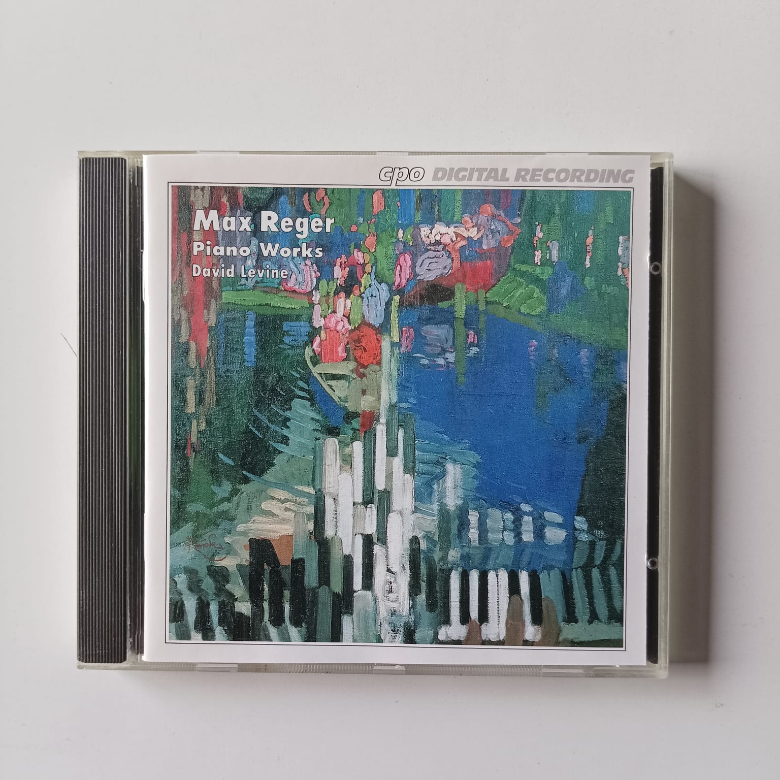 CD Reger - Piano Works - Reg: David Levine - Importado