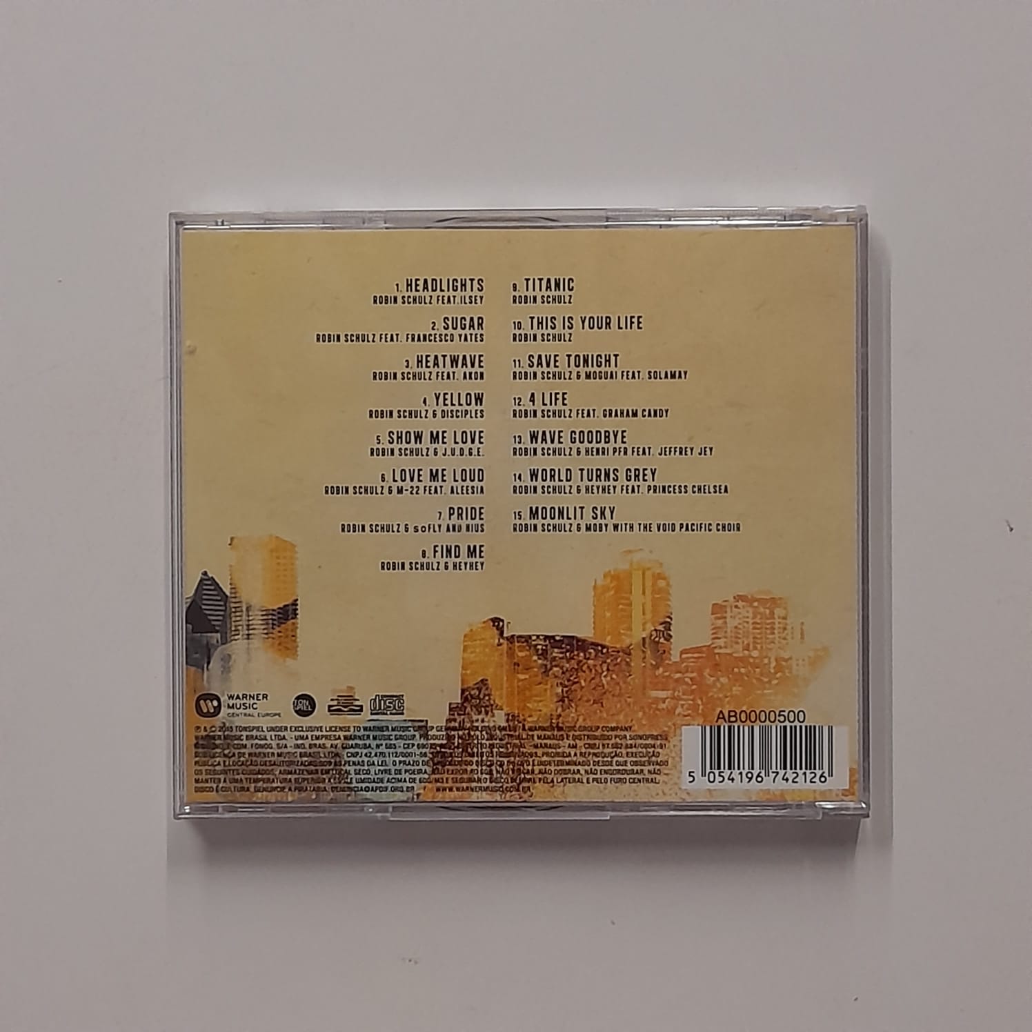 CD Robin Schulz – Sugar - Imagem 2