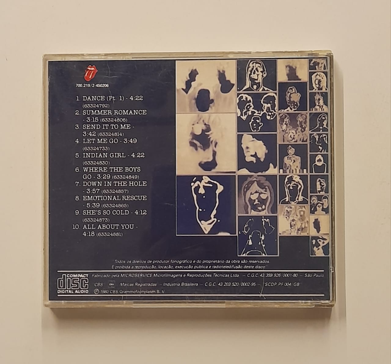 CD The Rolling Stones – Emotional Rescue - Imagem 2