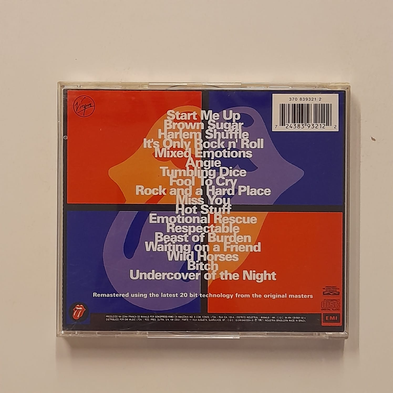 CD The Rolling Stones – Jump Back (The Best Of The Rolling Stones '71 - '93) - Imagem 2
