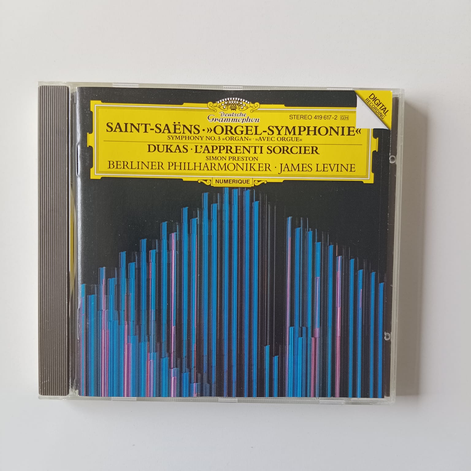 CD Saint-Saëns - Orgel Symphonie - Reg: James Levine - Importado