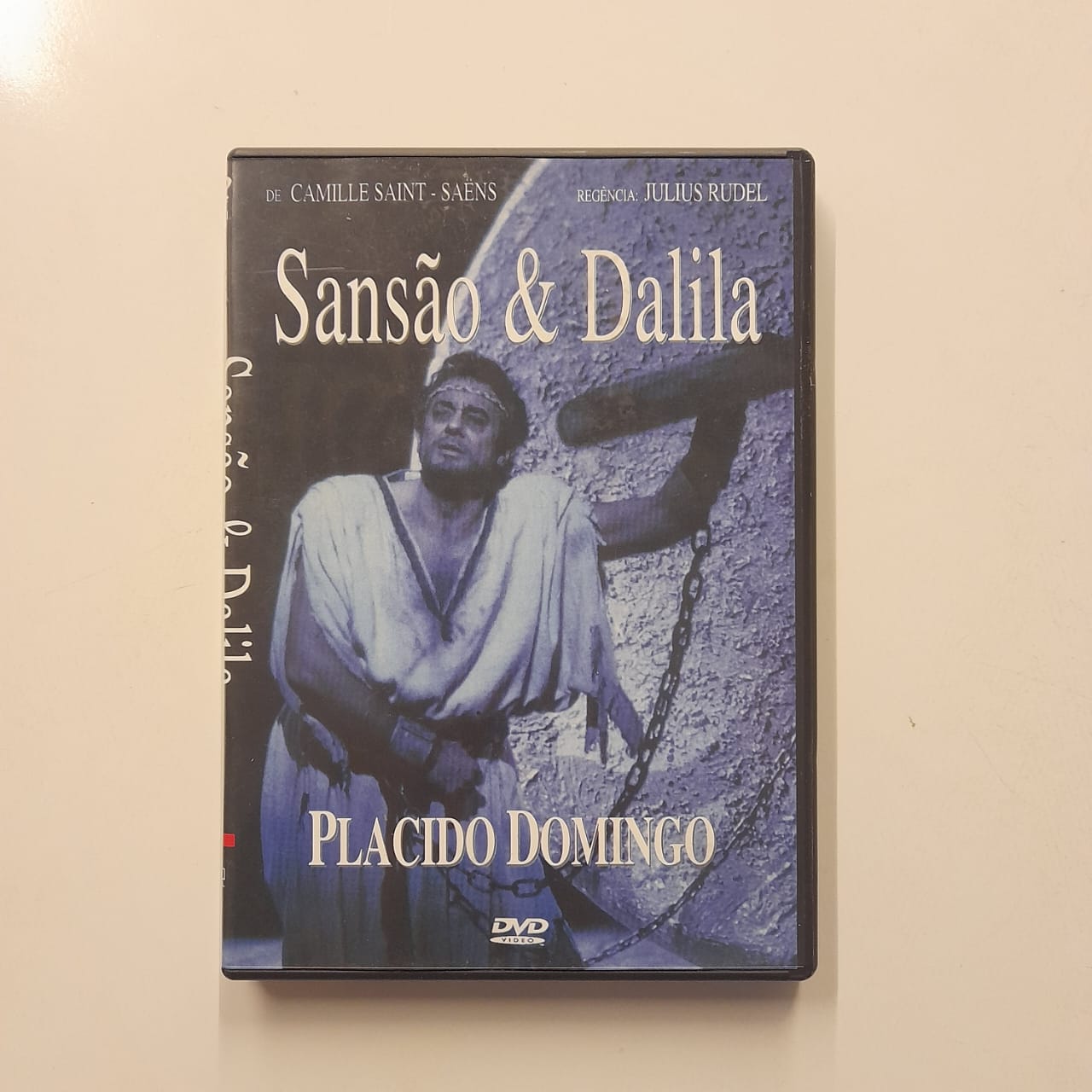 DVD Sansão & Dalila - Placido Domingo