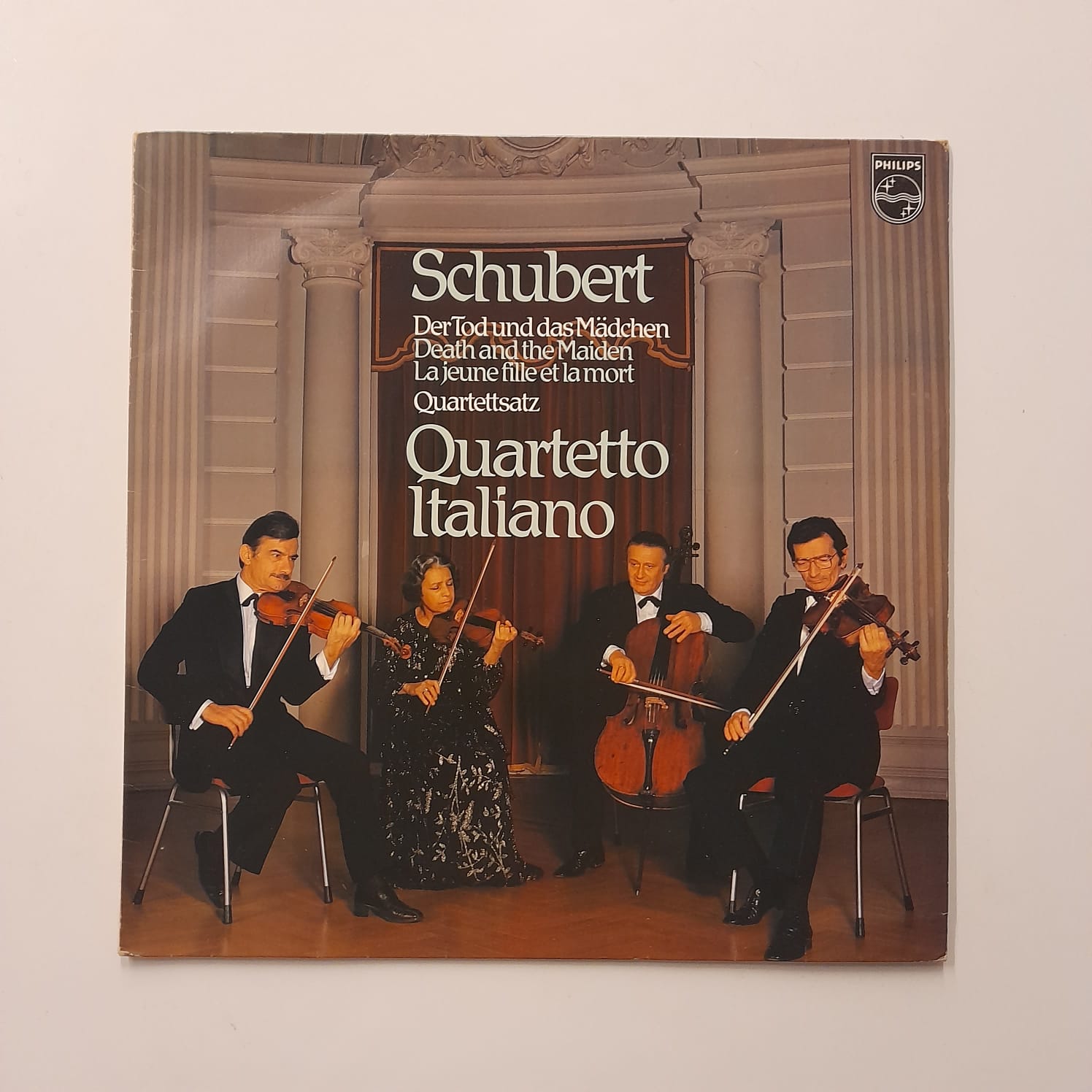 LP Schubert - Der Tod Und Das Mädchen - Quarteto Italiano