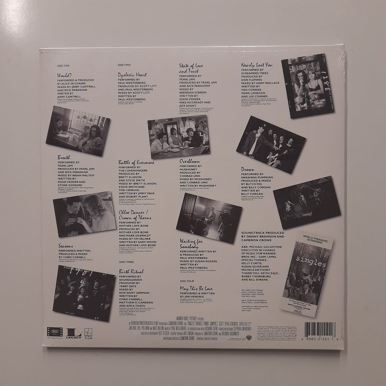 LP + CD Singles - Original Motion Picture Soundtrack - Duplo Lacrado - Imagem 2