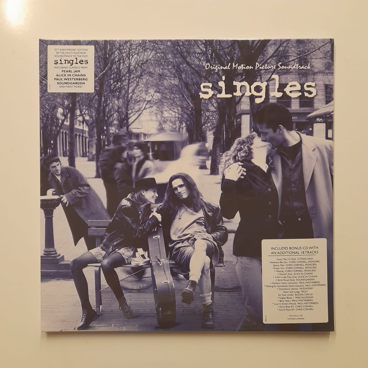 LP + CD Singles - Original Motion Picture Soundtrack - Duplo Lacrado