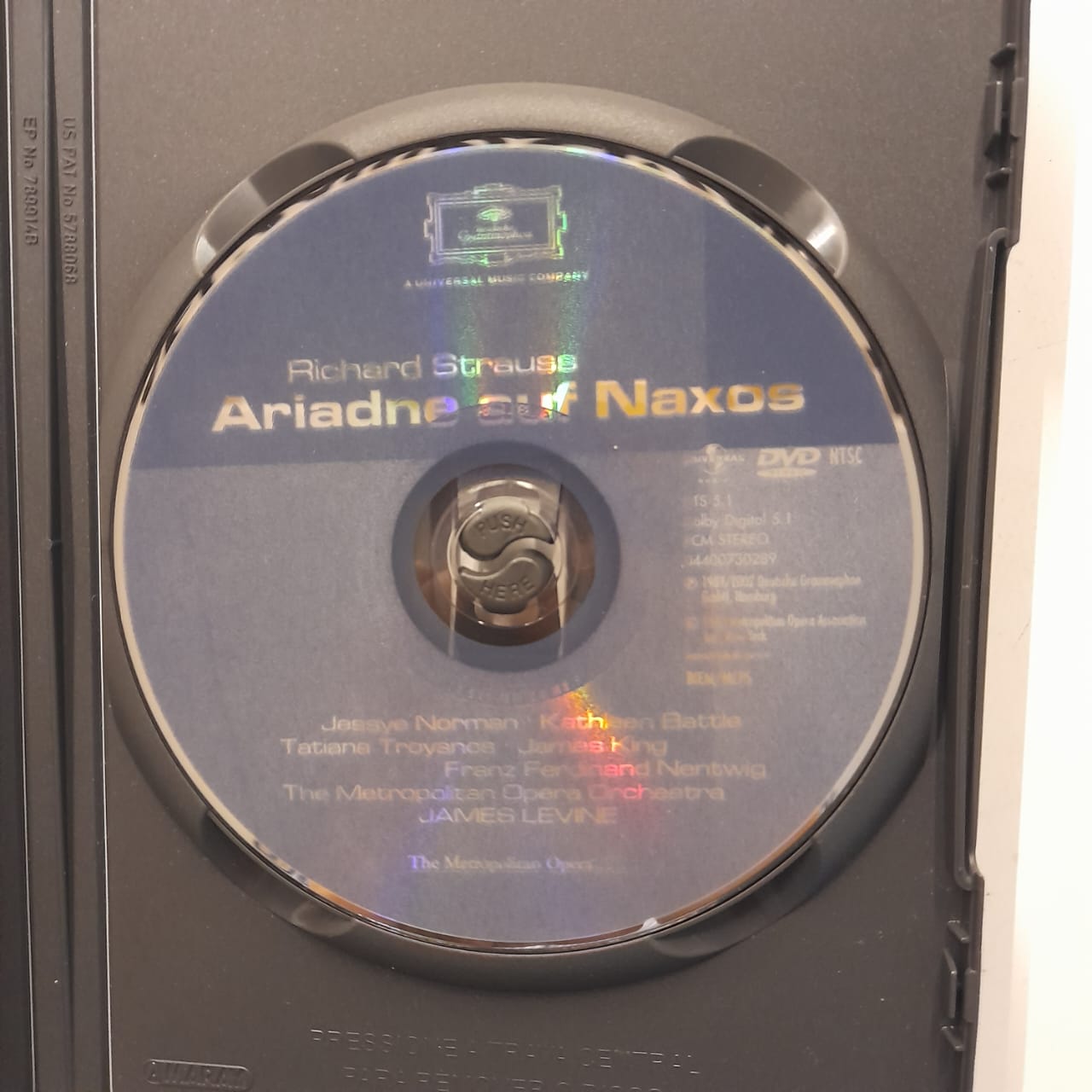 DVD Strauss - Adriadne auf Naxos - Reg: James Levine - Imagem 3