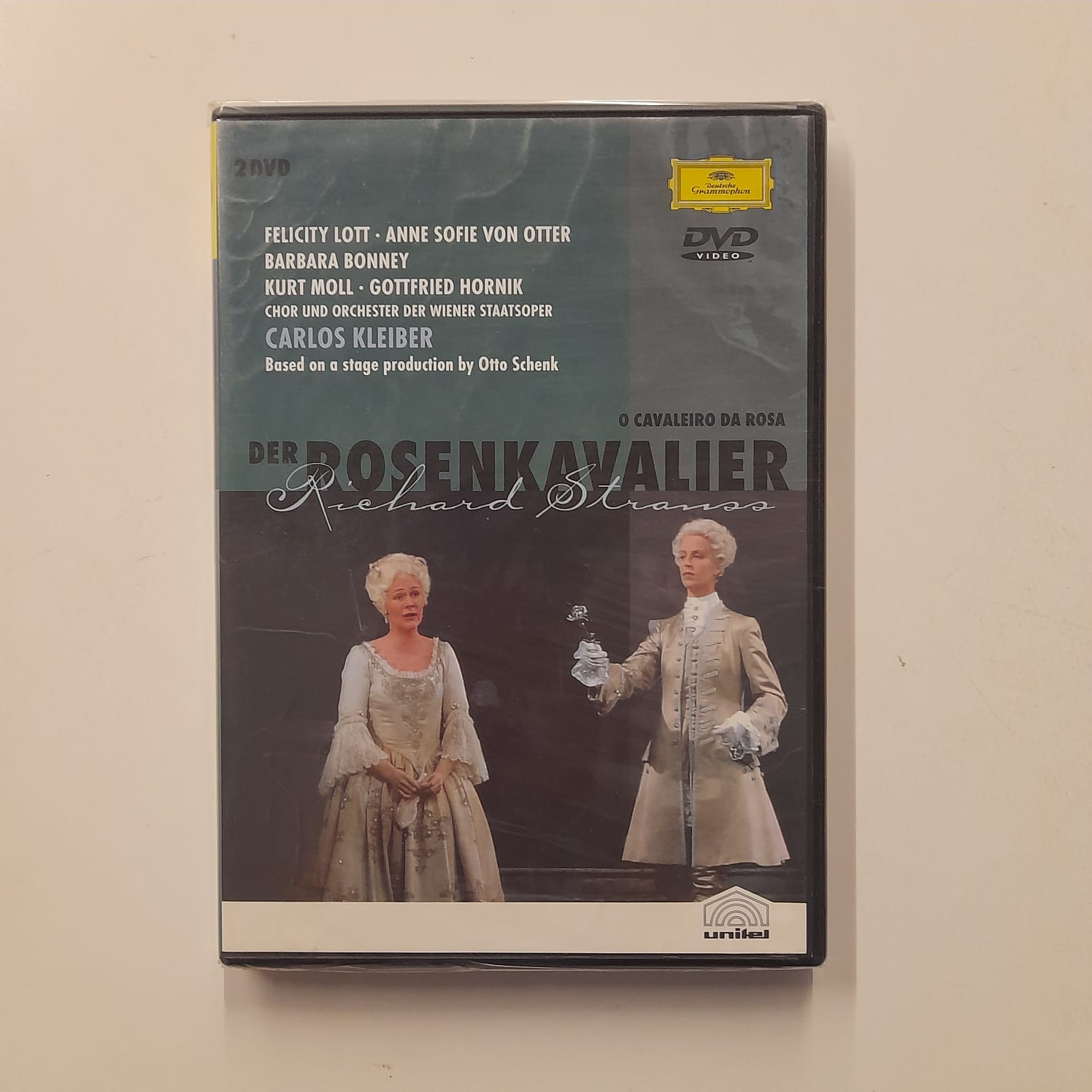 DVD Strauss – O Cavaleiro da Rosa - Duplo Lacrado