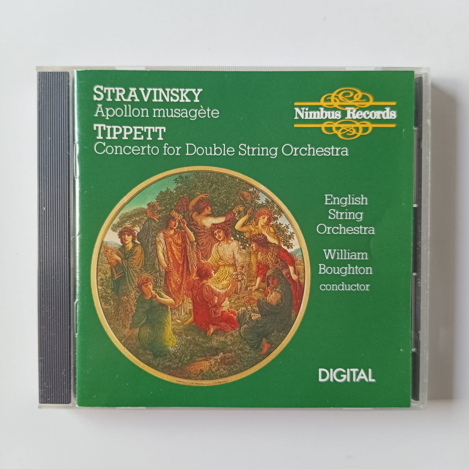 CD Stravinsky - Apollon Musagète / Tippett - Concerto for Double String Orchestra - Reg: Willian Boughton - Importado