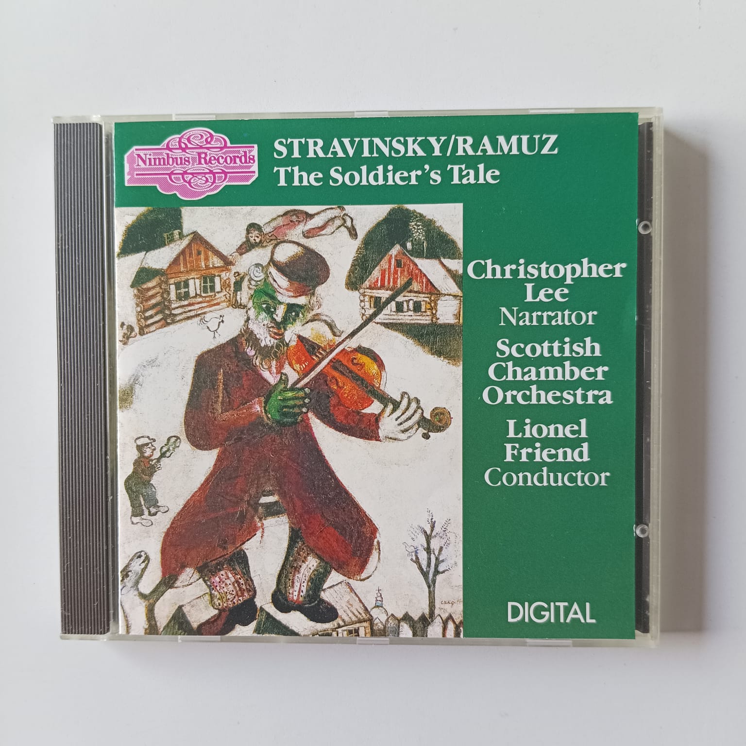 CD Stravinsky / Ramuz - The Soldier's Tale - Reg: Lionel Friend - Importado