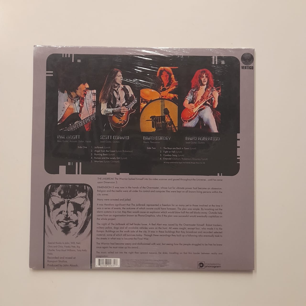 LP Thin Lizzy – Jailbreak - Lacrado - Imagem 2
