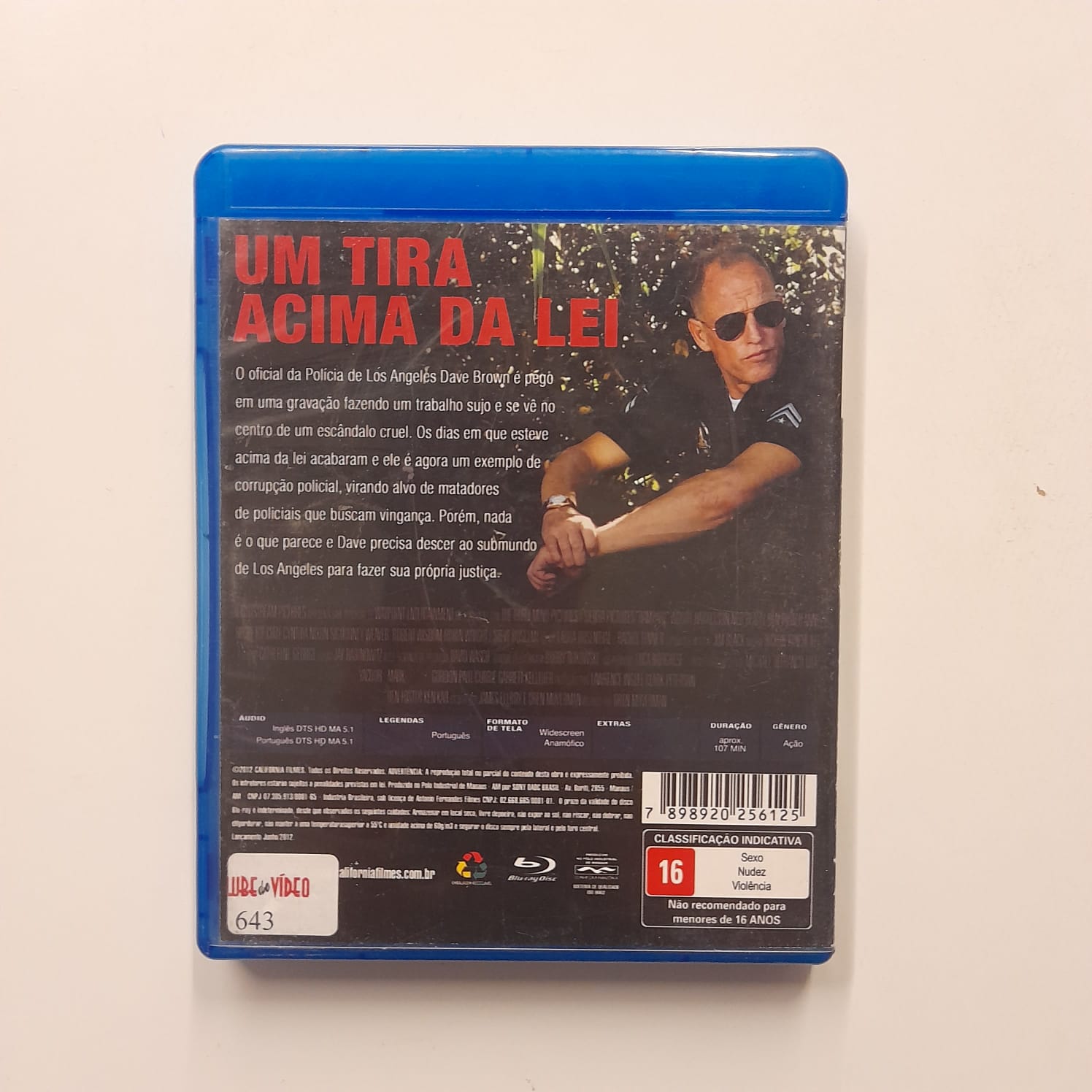 Blu-Ray Um Tira Acima da Lei - Imagem 2
