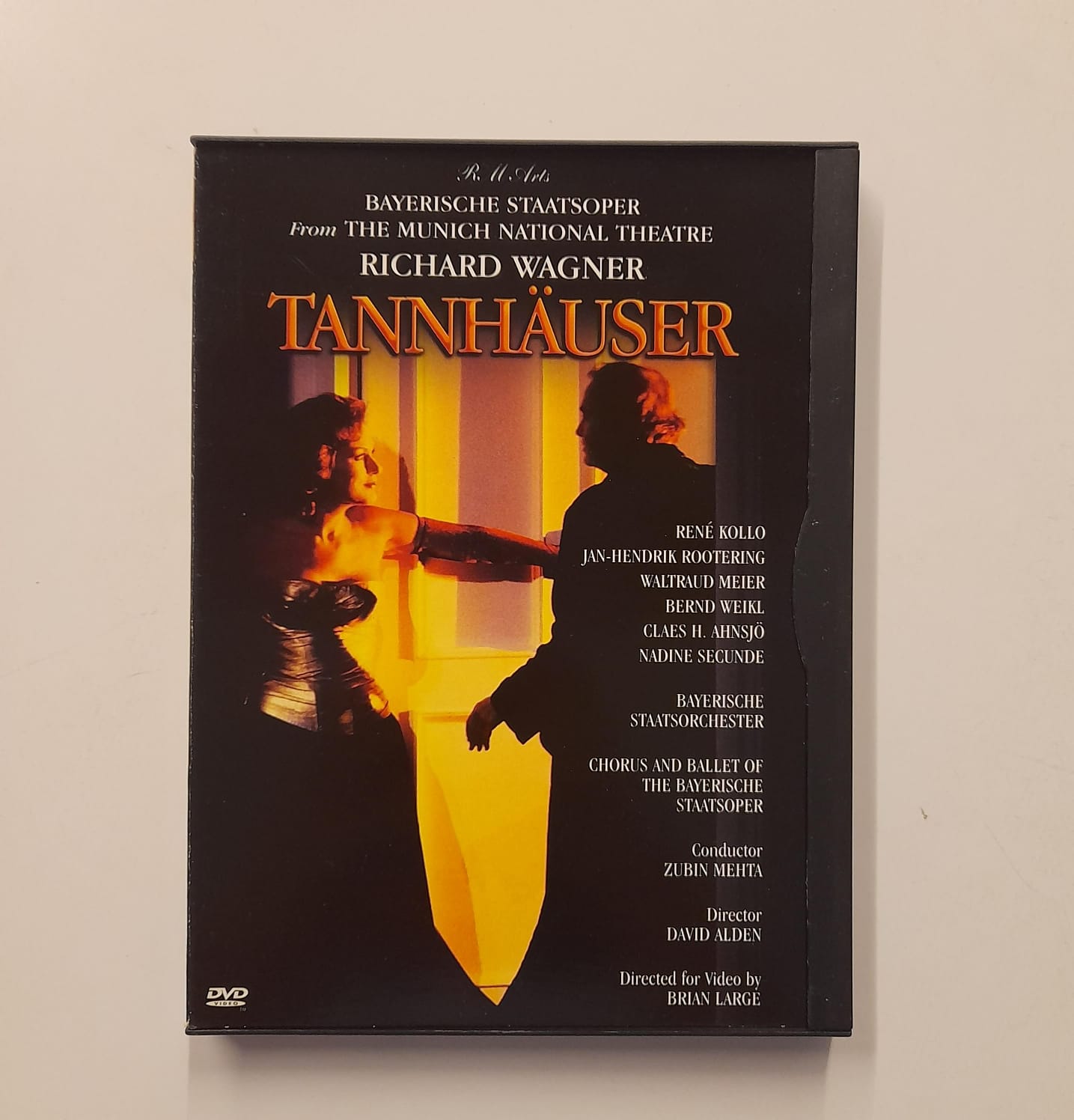 DVD Wagner - Tannhauser - Reg: Mehta - Importado