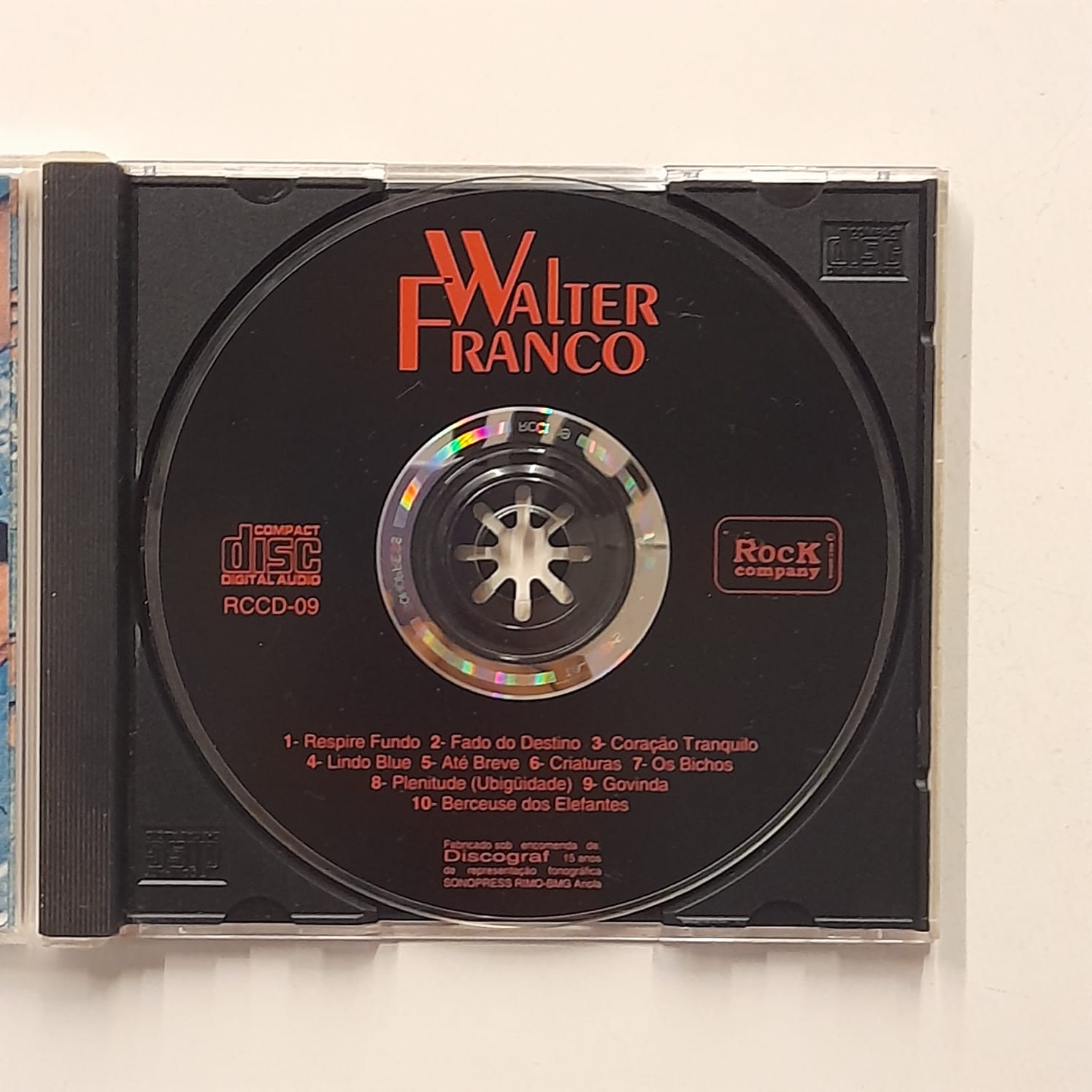 CD Walter Franco – Respire Fundo - Imagem 3
