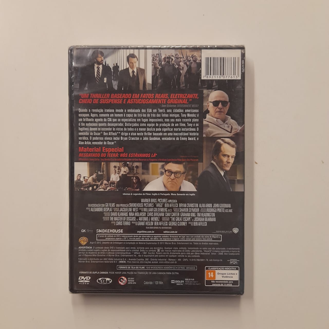 DVD Argo - Lacrado - Imagem 2