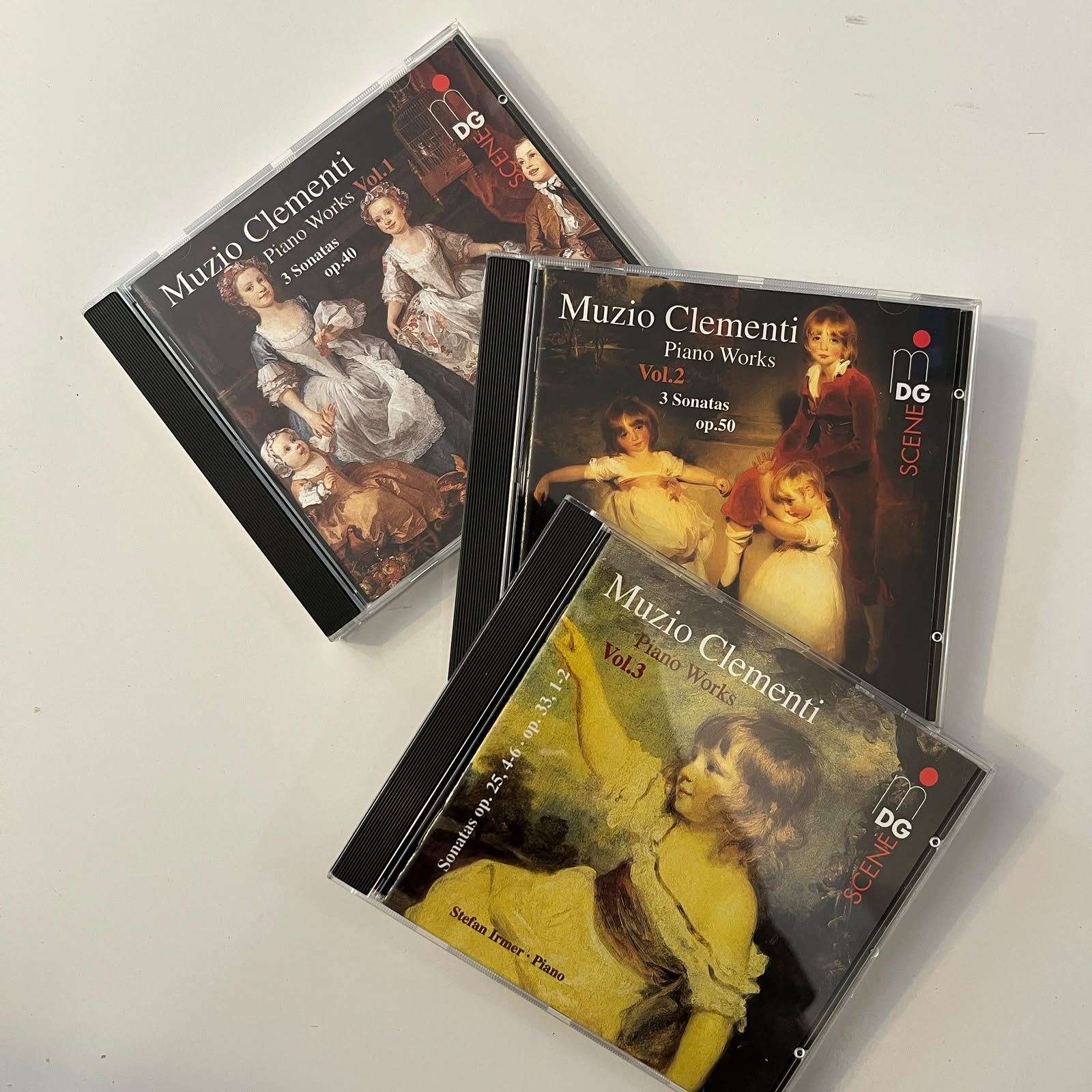 Box CD Muzio Clementi – Piano Sonatas (3 CDs) - Importado - Imagem 3