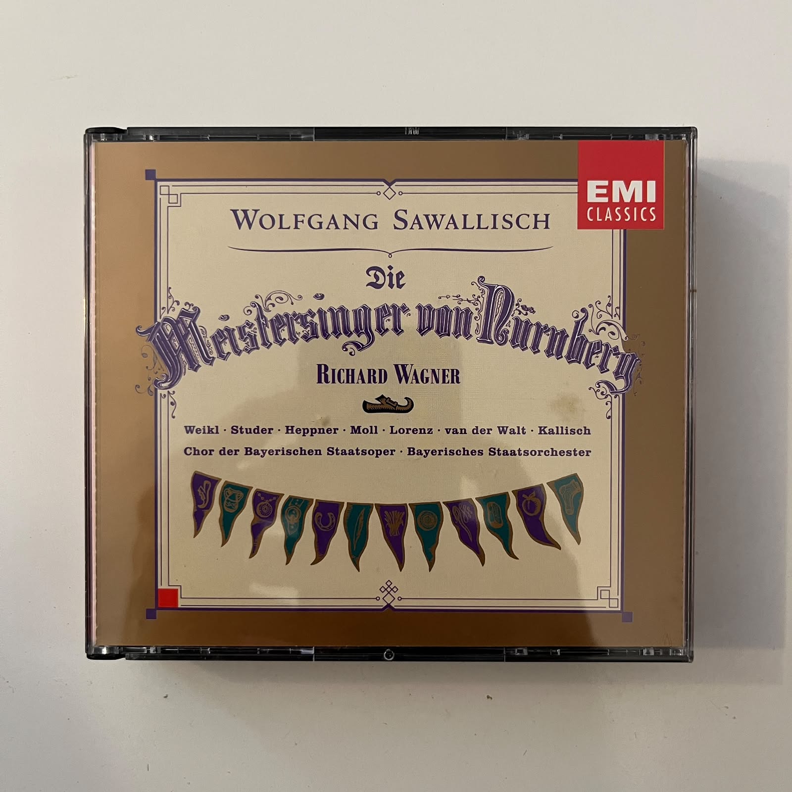 Box CD Wagner - Die Meistersinger Von Nürnberg - Reg: Sawallisch (4 CDs) - Importado - Imagem 3