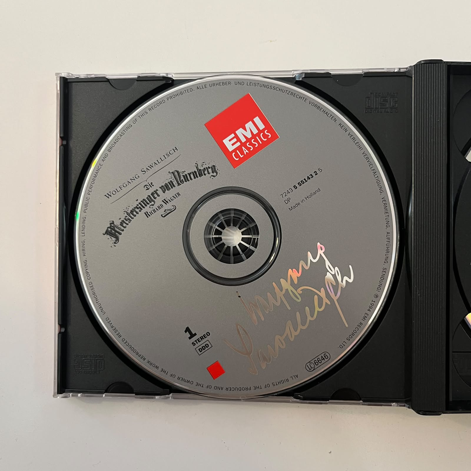 Box CD Wagner - Die Meistersinger Von Nürnberg - Reg: Sawallisch (4 CDs) - Importado - Imagem 4