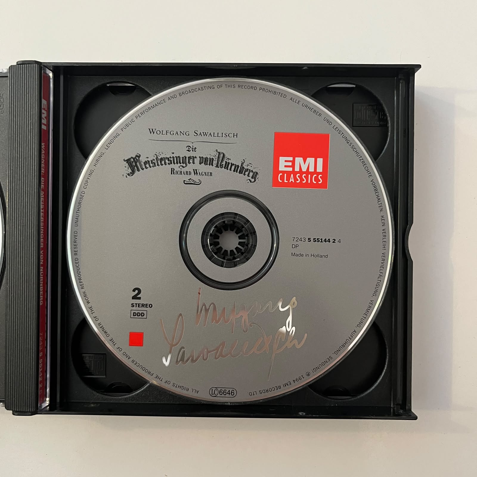Box CD Wagner - Die Meistersinger Von Nürnberg - Reg: Sawallisch (4 CDs) - Importado - Imagem 5