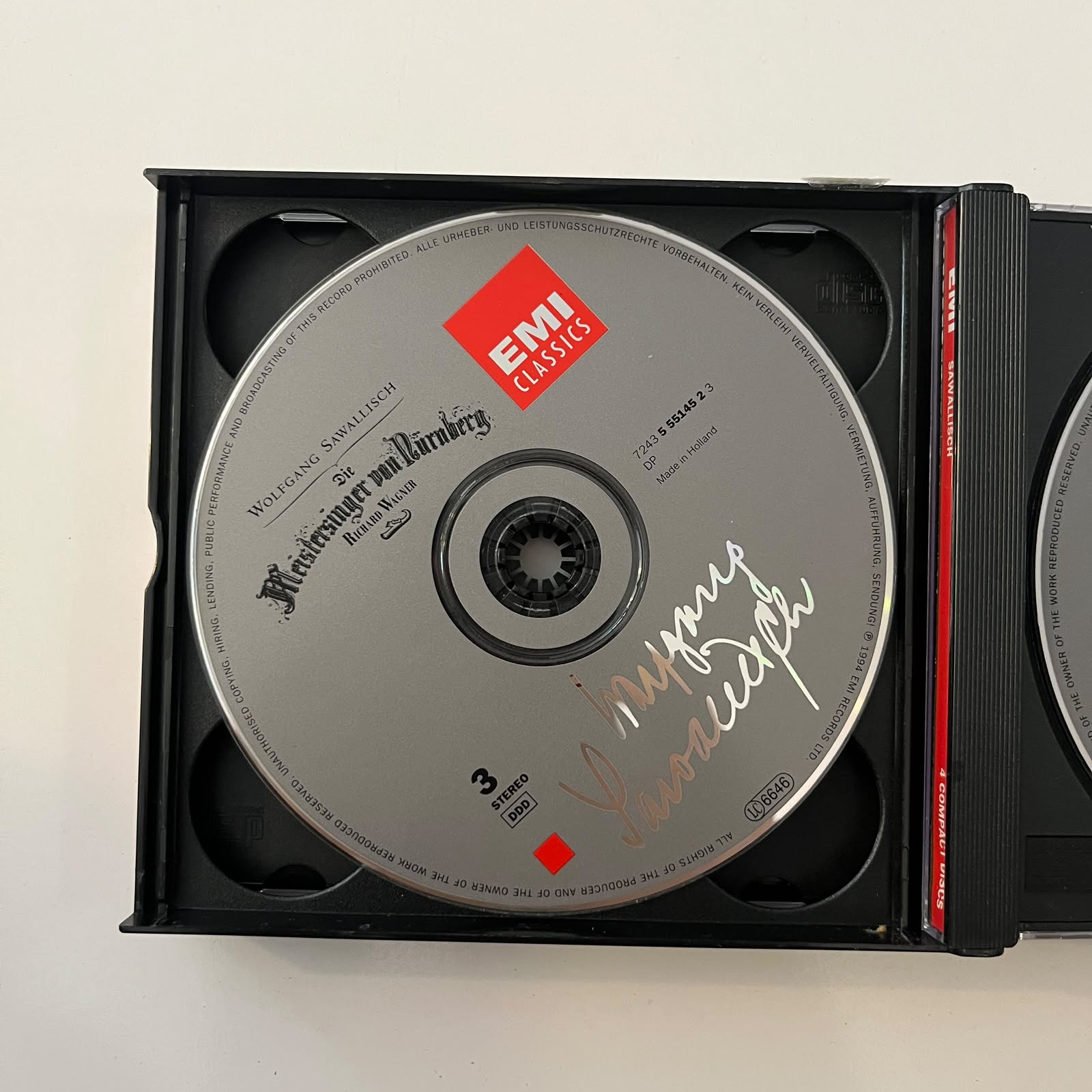 Box CD Wagner - Die Meistersinger Von Nürnberg - Reg: Sawallisch (4 CDs) - Importado - Imagem 6