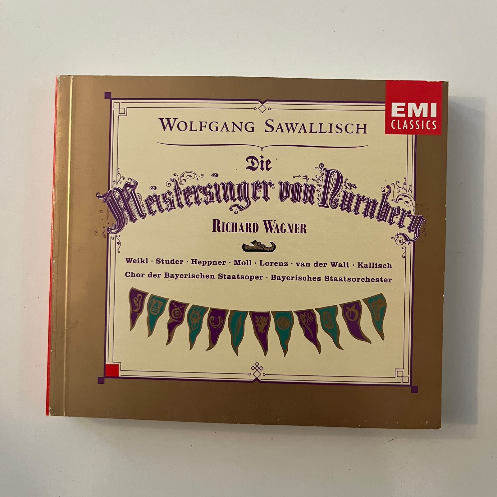 Box CD Wagner - Die Meistersinger Von Nürnberg - Reg: Sawallisch (4 CDs) - Importado - Imagem 8