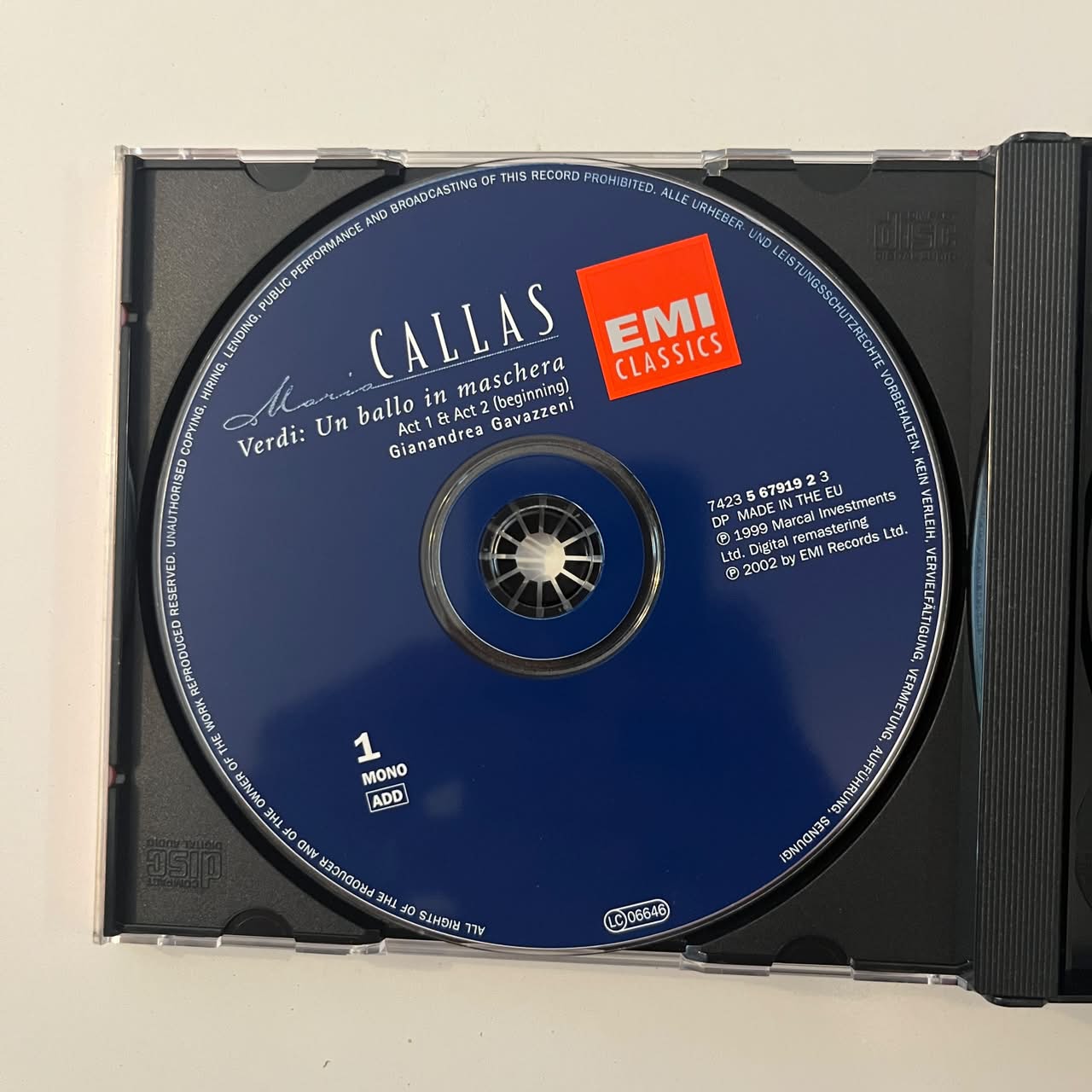 Box CD Maria Callas - Verdi - Un Ballo In Maschera (2 CDs) - Importado - Imagem 4