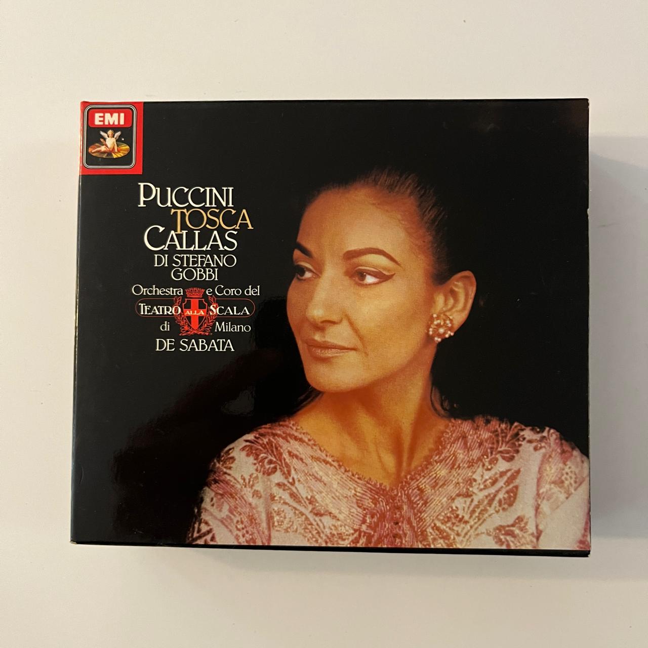 Box CD Puccini - Tosca - Maria Callas - Duplo Importado